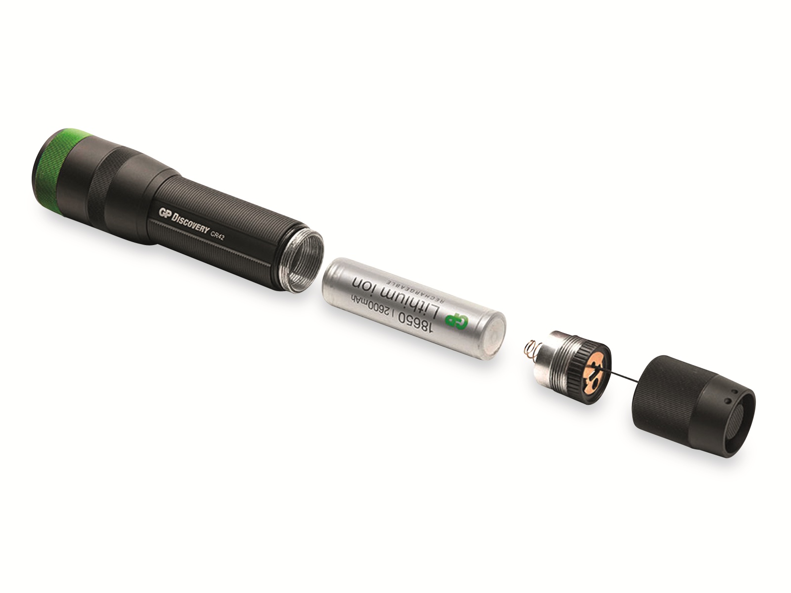 GP LED-Taschenlampe Discovery CR42, 1000 lm, 170 m GP LED-Taschenlampe Discovery CR42, 1000 lm, 170 m