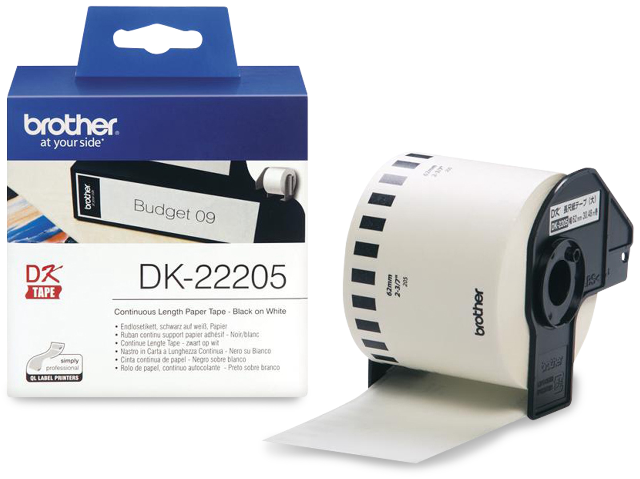 BROTHER Endlos-Etikett DK-22205