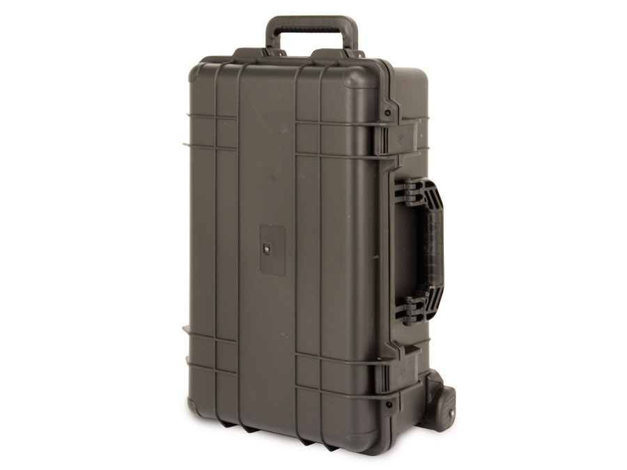 Kunststoff-Gerätetrolley, 560x355x234 mm, schwarz Kunststoff-Gerätetrolley, 560x355x234 mm, schwarz