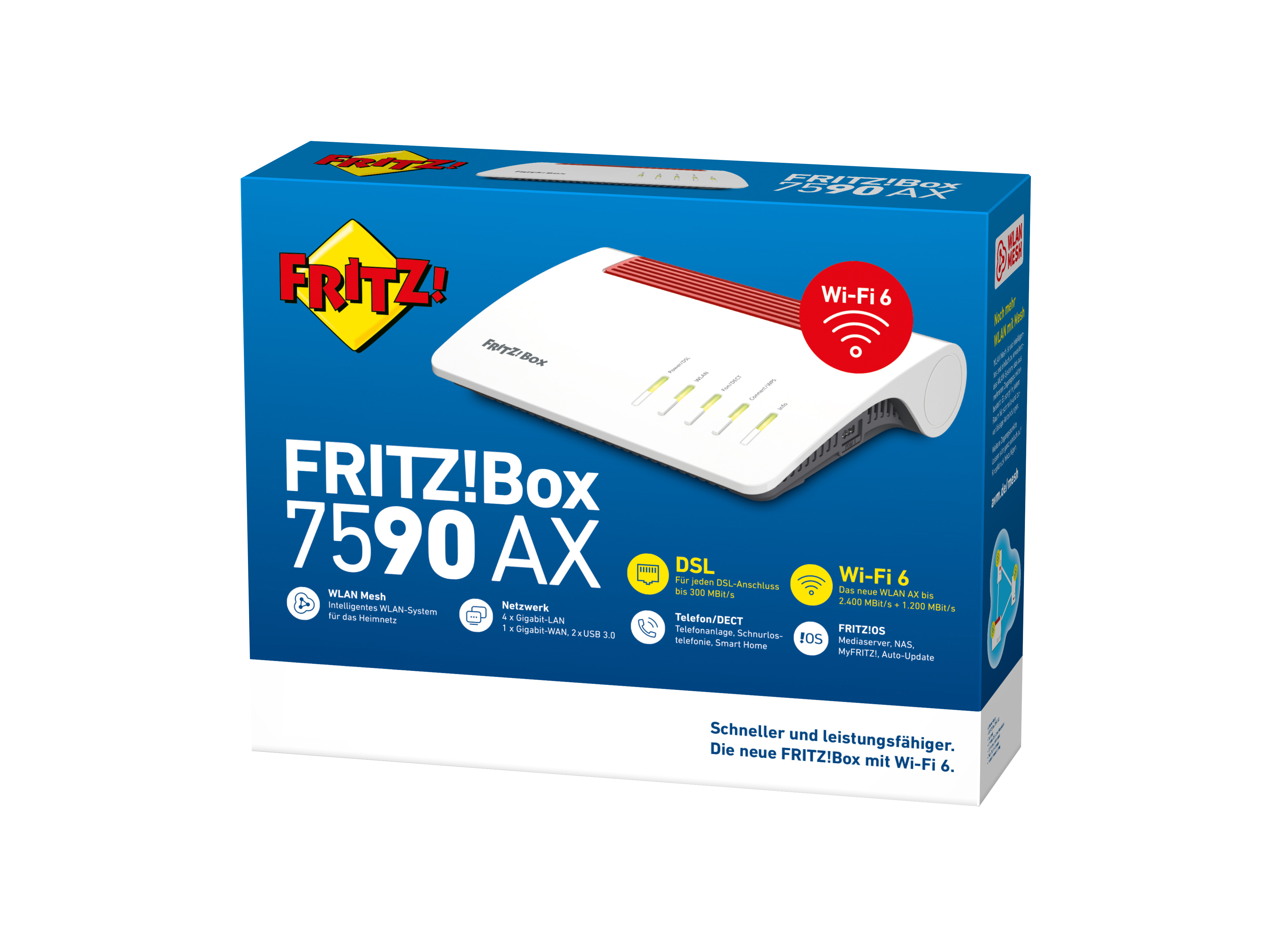 AVM WLAN Router FRITZ!Box 7590AX AVM WLAN Router FRITZ!Box 7590AX