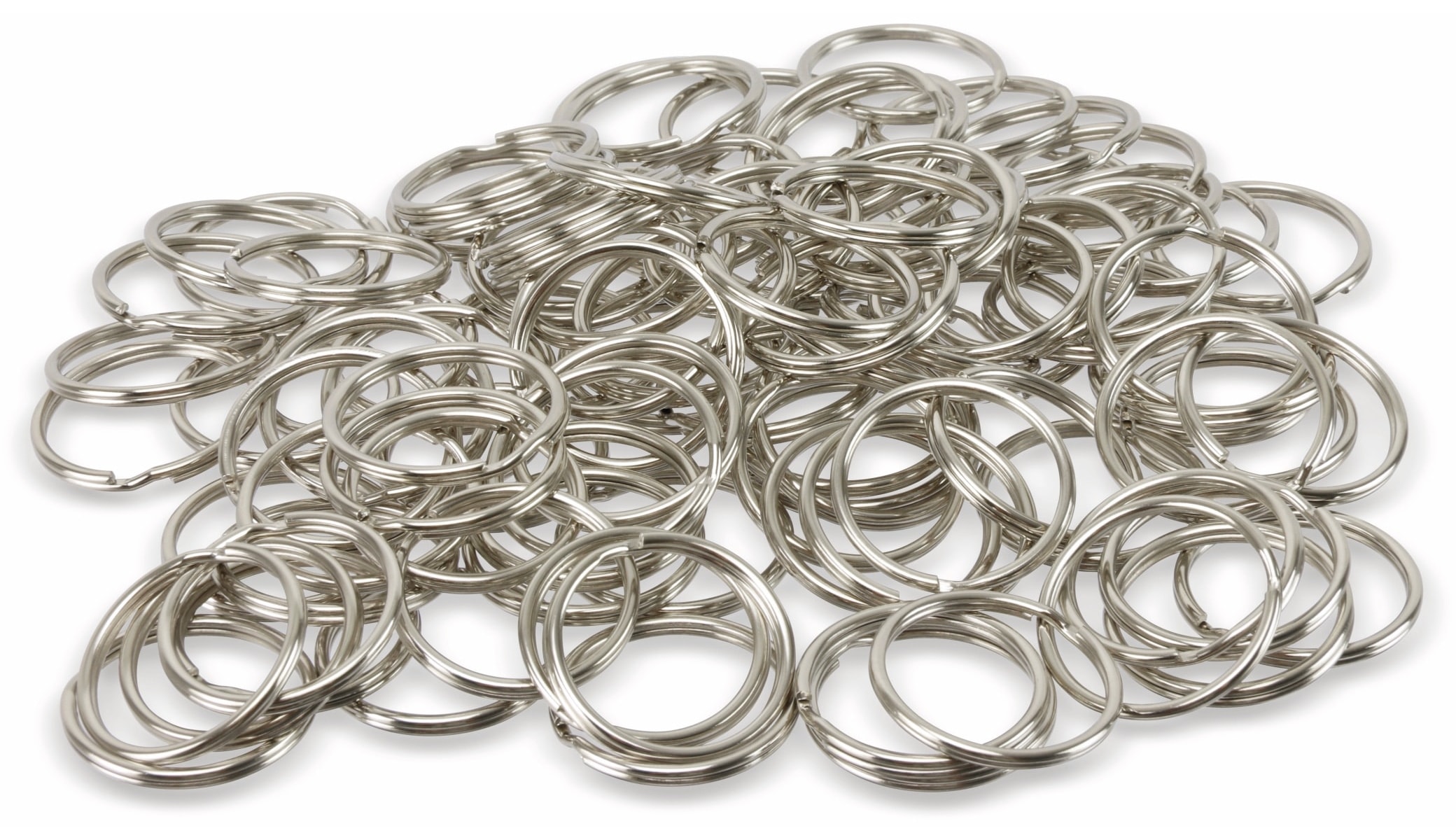 Schlüsselringe, 30mm, 100 Stück Schlüsselringe, 30mm, 100 Stück