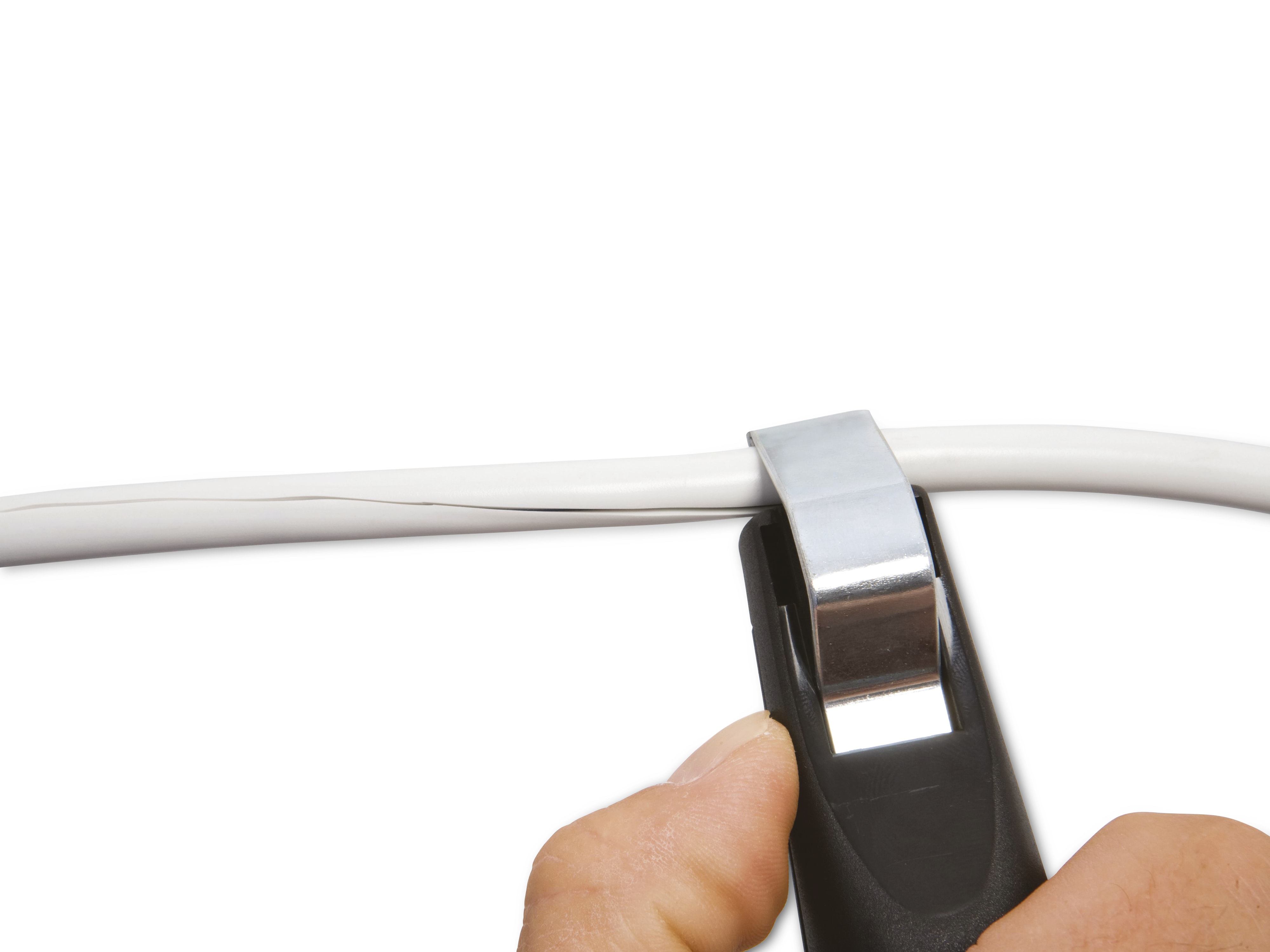 WIHA Abmantelungswerkzeug 44240 mit selbstdrehender Schleppklinge für Rundkabel, 130mm