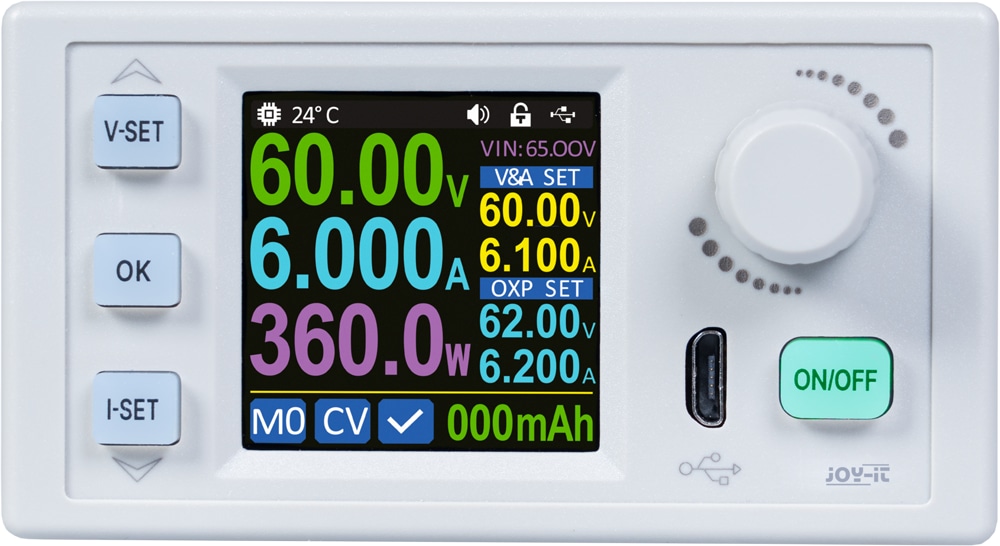 JOY-IT Labornetzteil-Steuergerät, JT-PS360, 60 V, 6 A