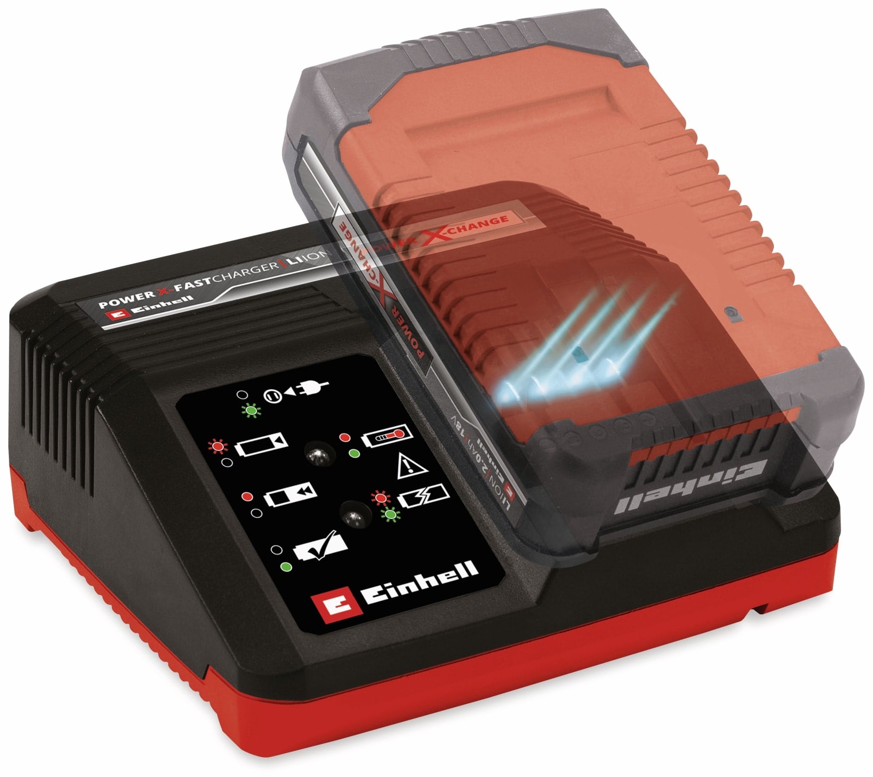 EINHELL PXC-Ladegerät Power X-Fastcharger 4 A EINHELL PXC-Ladegerät Power X-Fastcharger 4 A