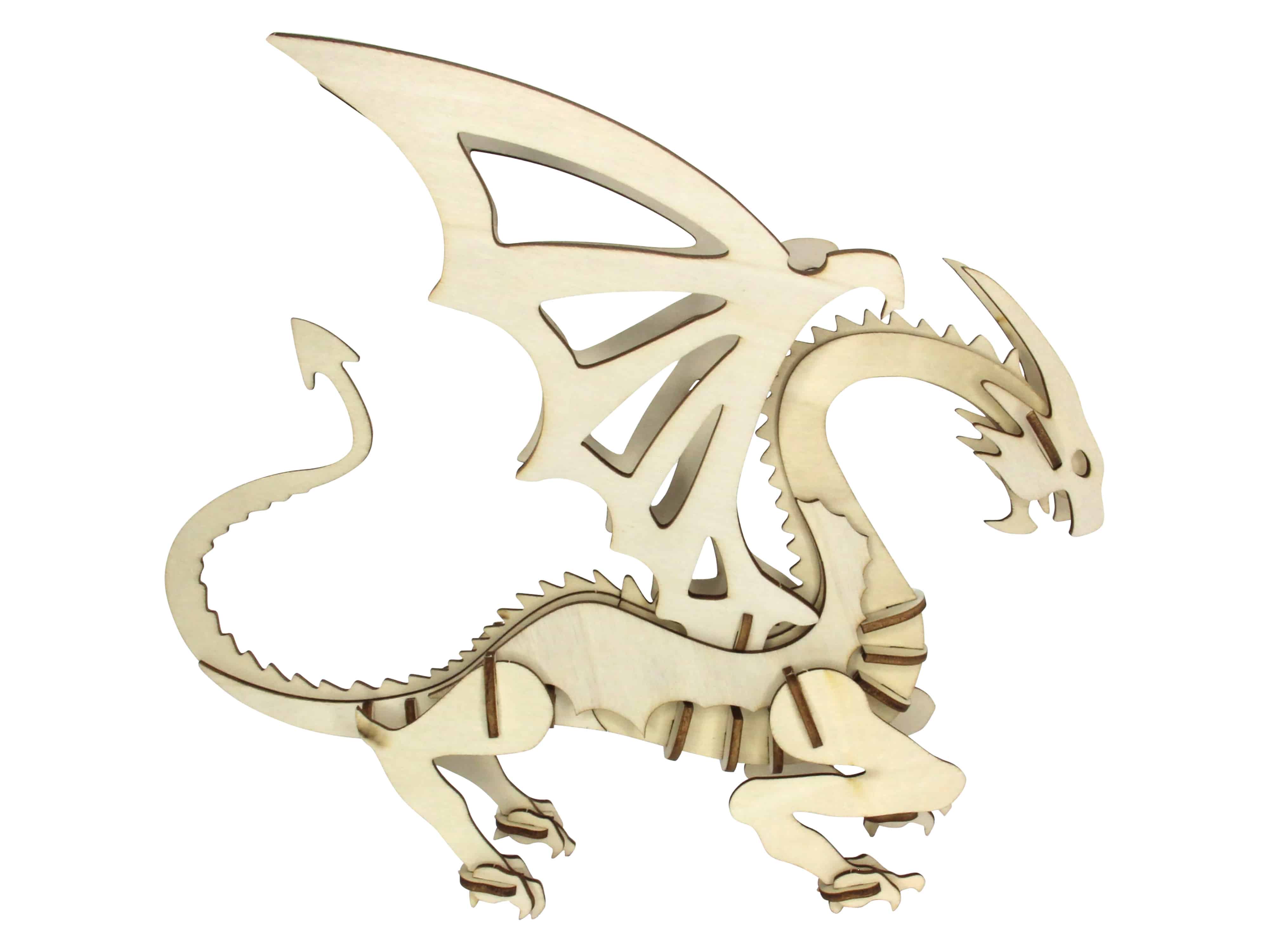 SOL-EXPERT 3D Holz Puzzle Drache SOL-EXPERT 3D Holz Puzzle Drache