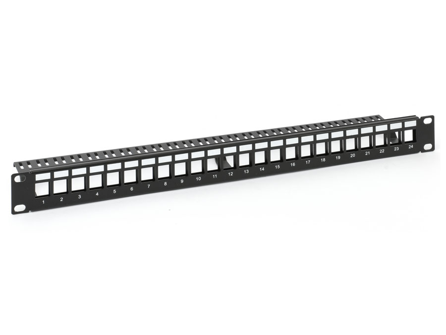 RED4POWER Patchpanel KPP-19-24-E, 19", 24-port RED4POWER Patchpanel KPP-19-24-E, 19", 24-port