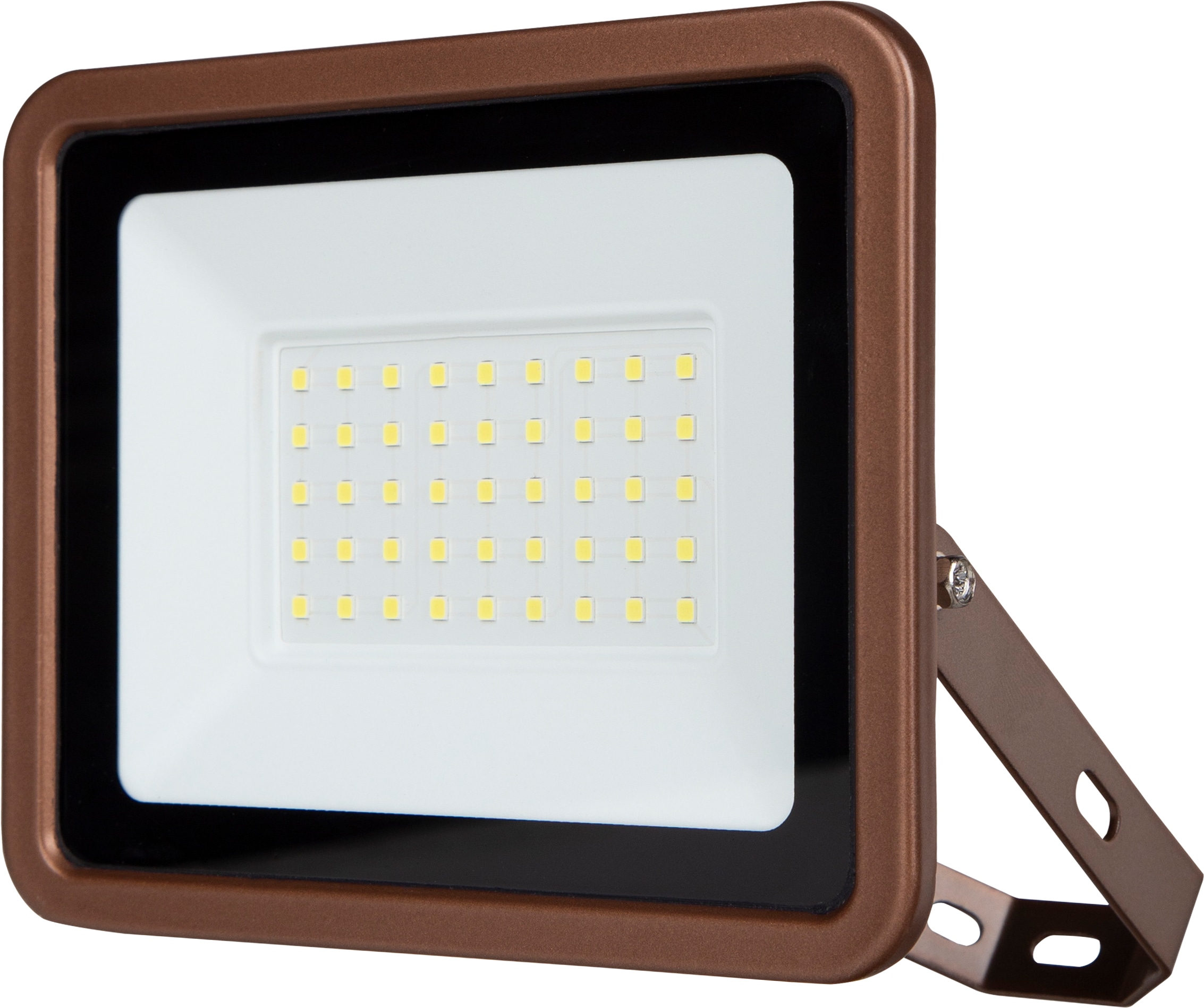 REV LED-Fluter Eco+, 30W, 6500K, 2550lm, kaltweiß, IP65, bronze REV LED-Fluter Eco+, 30W, 6500K, 2550lm, kaltweiß, IP65, bronze