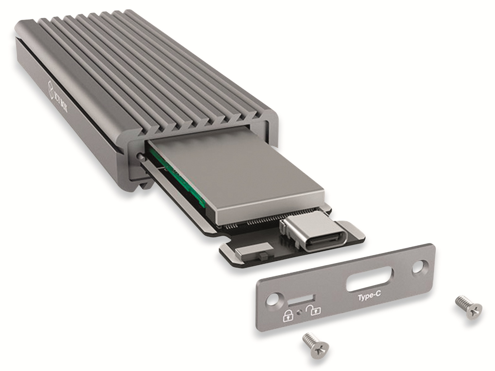 ICY BOX Festplattengehäuse IB-1817M-C31, M.2 PCIe SSD, USB 3.1 ICY BOX Festplattengehäuse IB-1817M-C31, M.2 PCIe SSD, USB 3.1