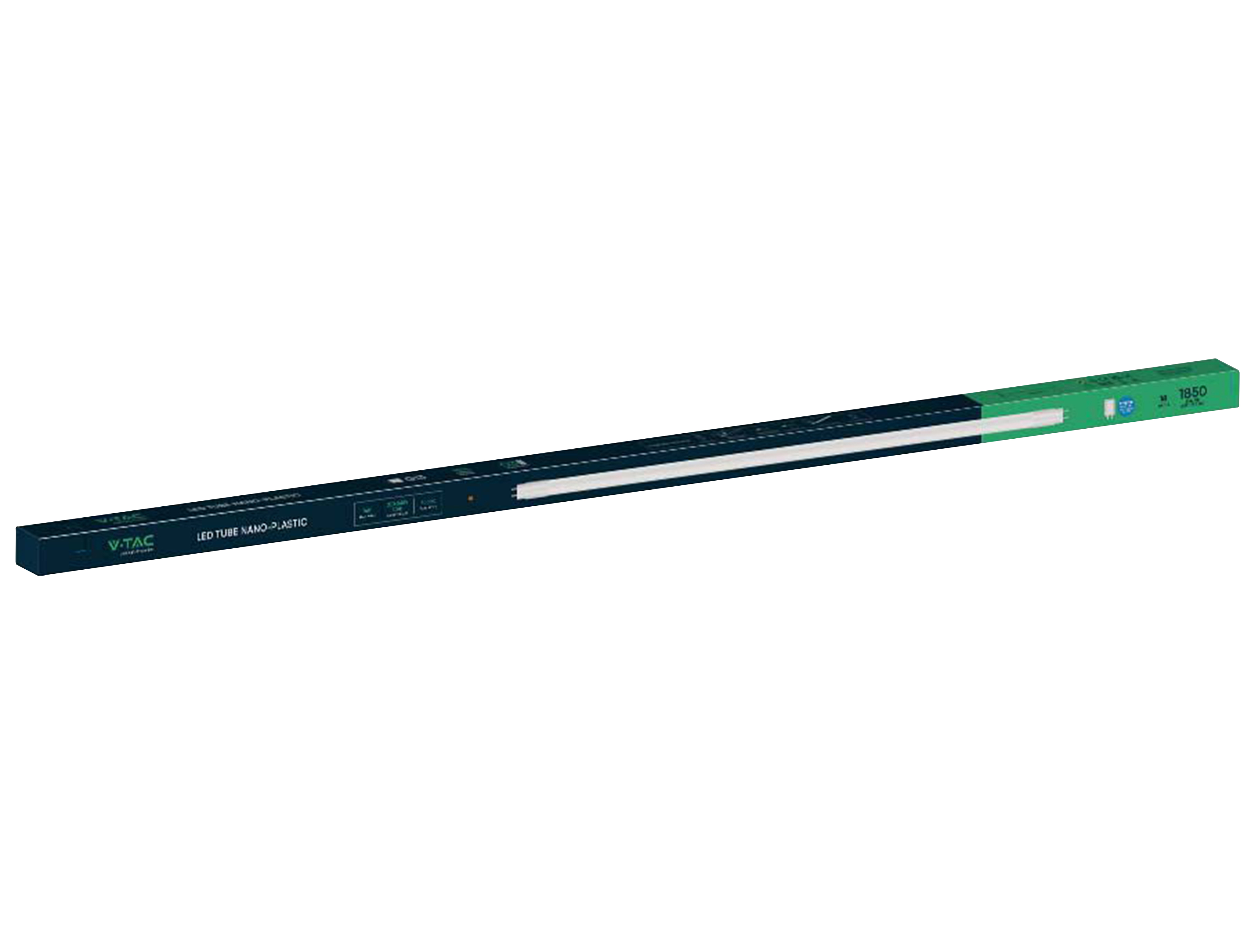 V-TAC LED-Röhre VT-1277, 18W, 3000K 120cm, G13, 1600 lm V-TAC LED-Röhre VT-1277, 18W, 3000K 120cm, G13, 1600 lm