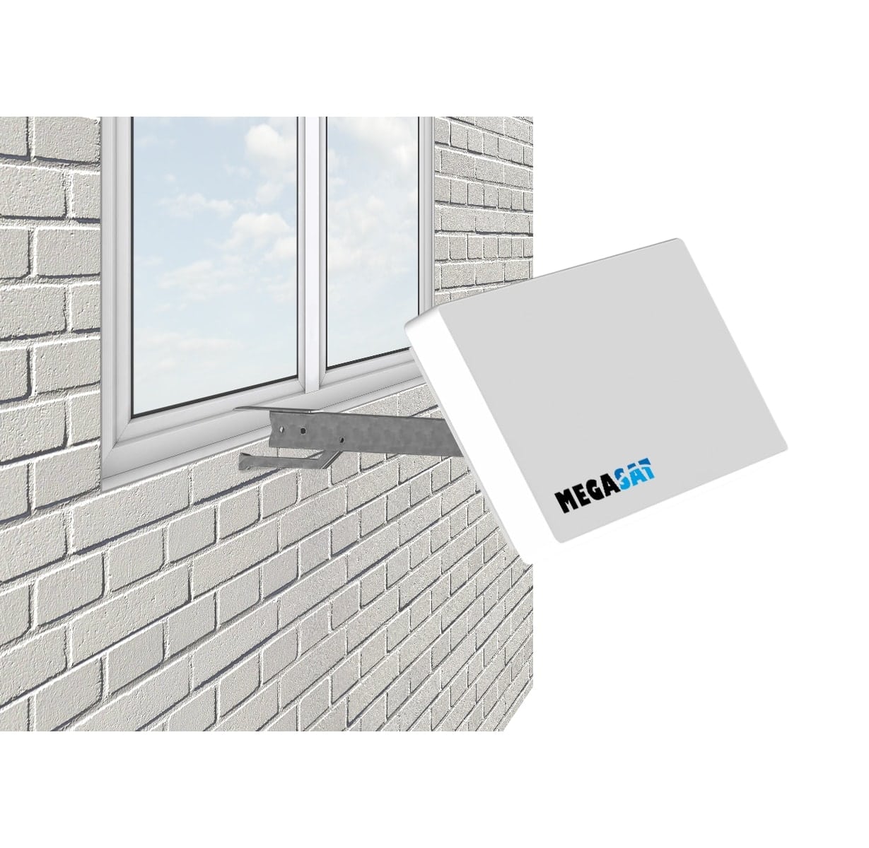 MEGASAT, SAT-Flachantenne H30 D4 Quad, Profi-Line MEGASAT, SAT-Flachantenne H30 D4 Quad, Profi-Line