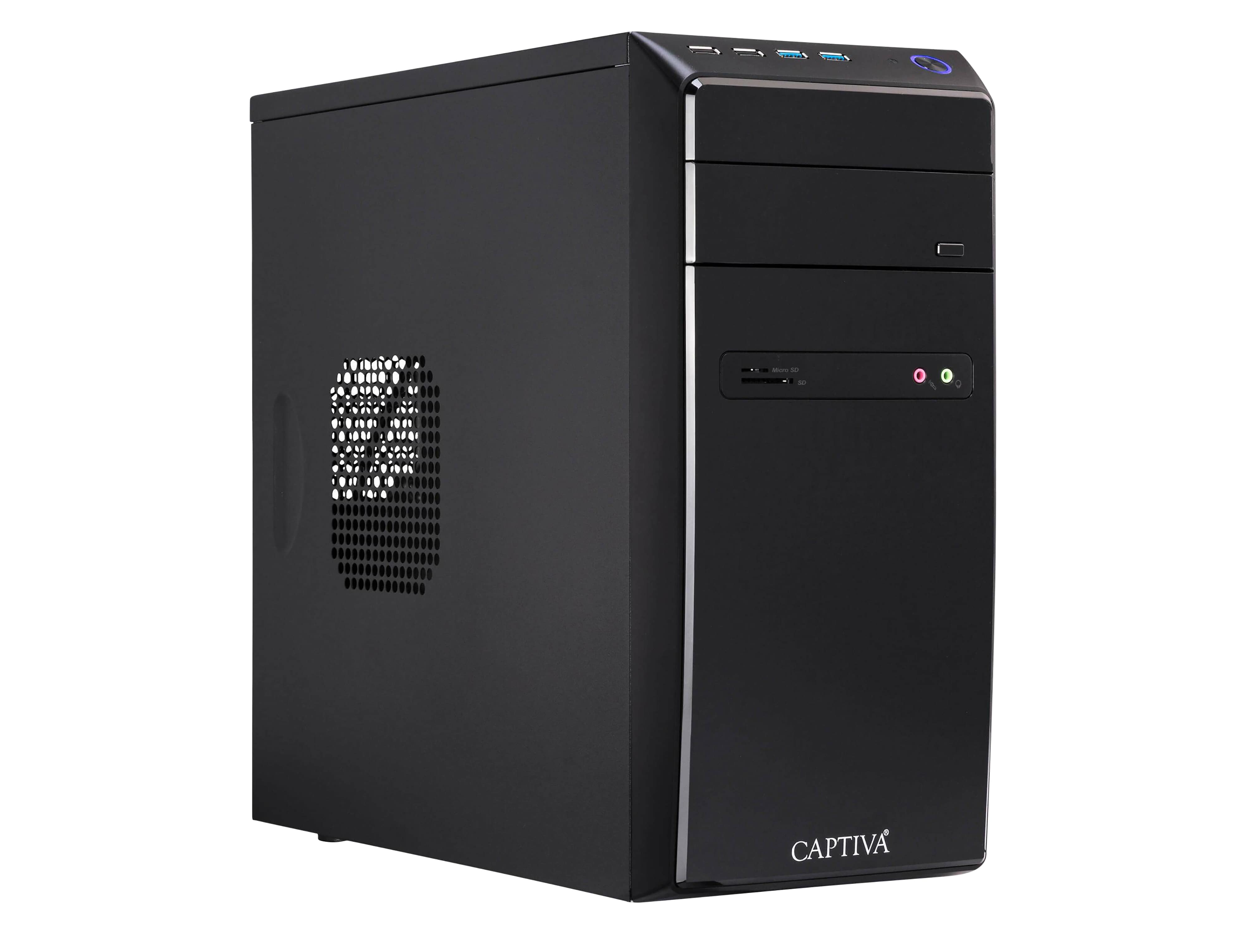 CAPTIVA Desktop-PC Power Starter I77-814 Intel® Core™ i5-12400, 32 GB DDR4, 1 TB M.2 SSD NVME CAPTIVA Desktop-PC Power Starter I77-814 Intel® Core™ i5-12400, 32 GB DDR4, 1 TB M.2 SSD NVME