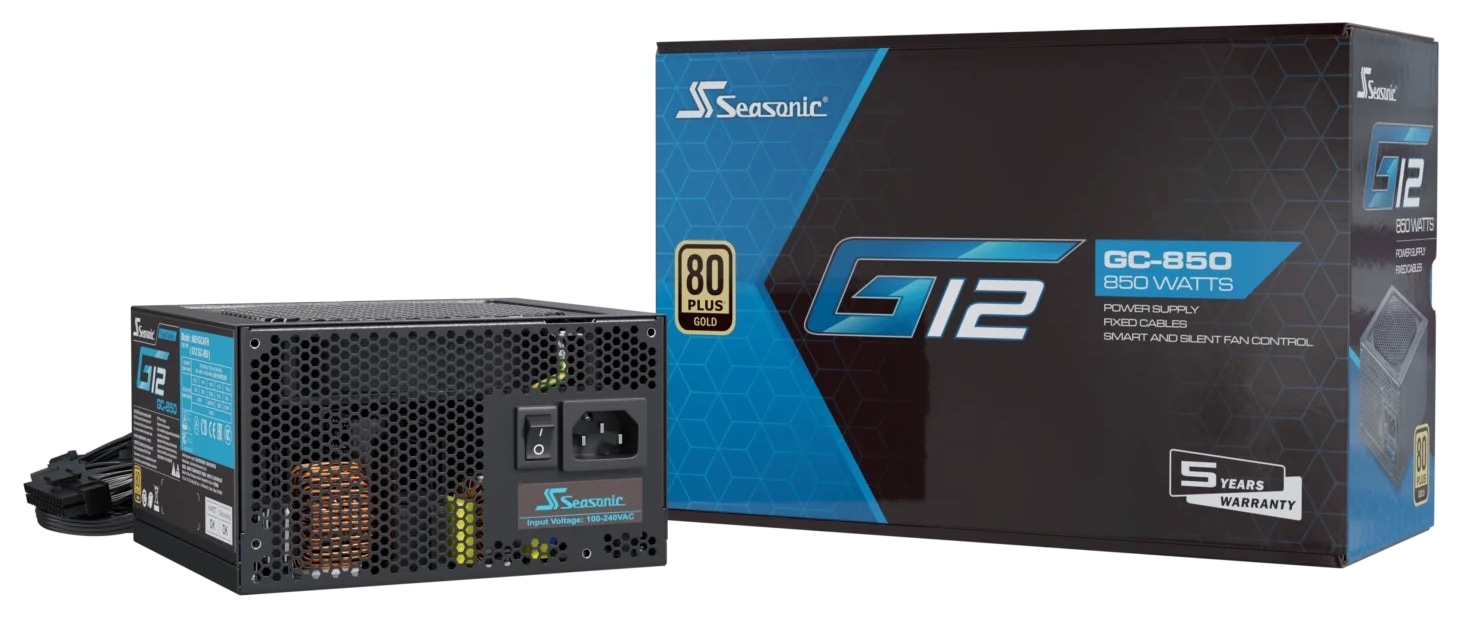 SEASONIC PC-Netzteil G12 GC-850 SEASONIC PC-Netzteil G12 GC-850