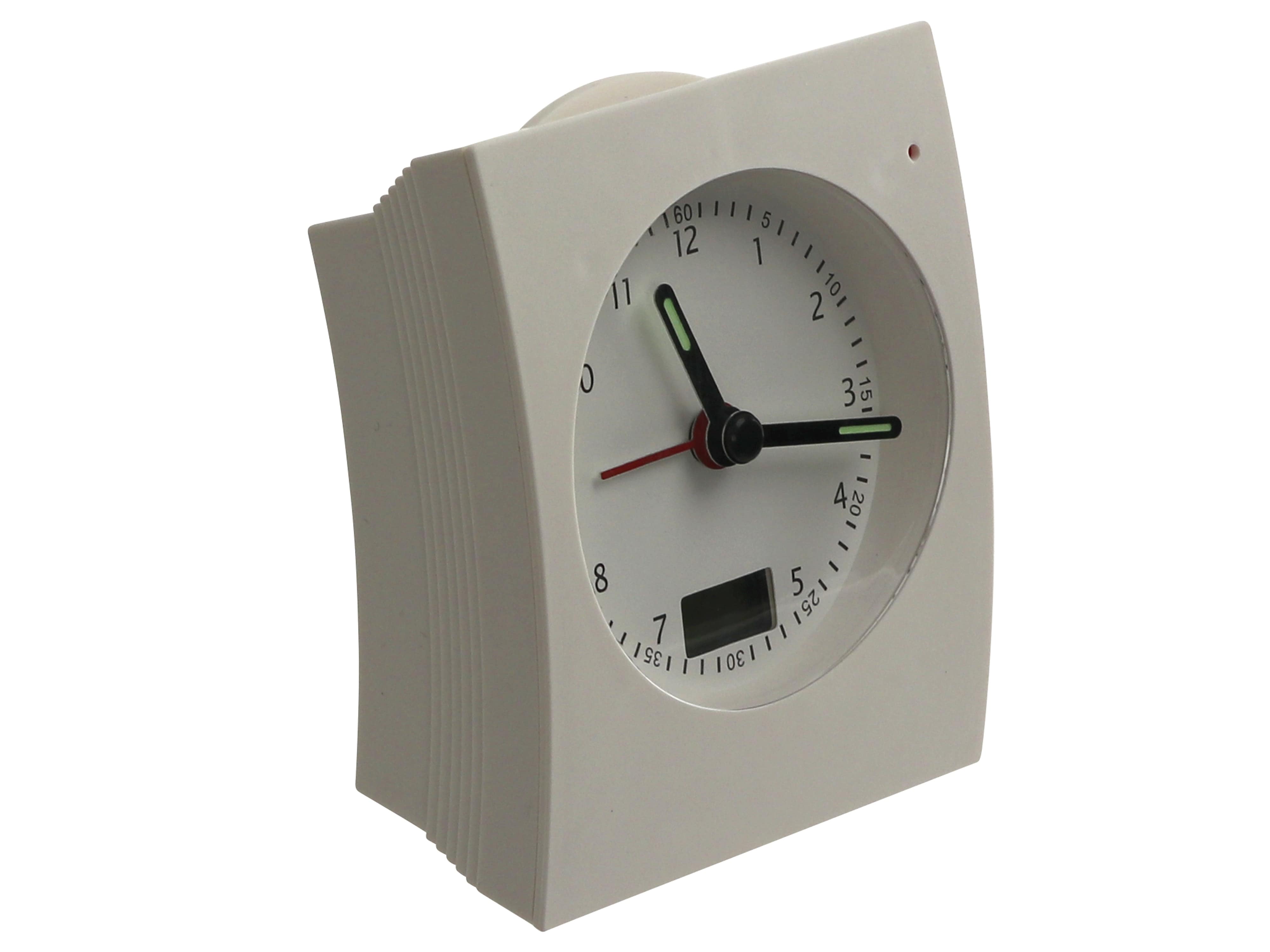 Funkwecker, analog, 784-02-2020-04, weiß, B-Ware Funkwecker, analog, 784-02-2020-04, weiß, B-Ware