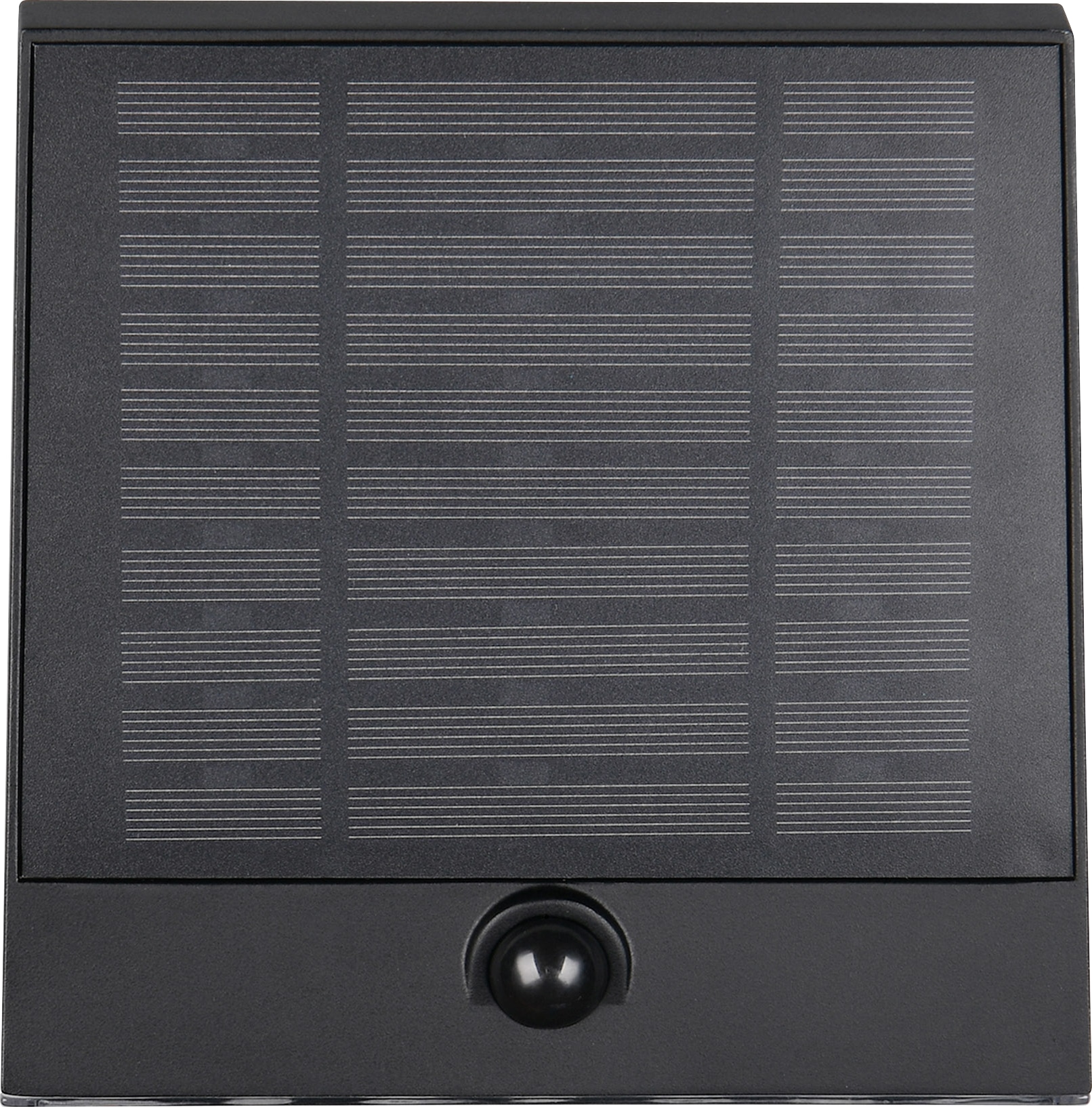 REALITY Solar LED-Wandleuchte ALVORADA, R23326102, 6 W, 600lm, 4000K, schwarz