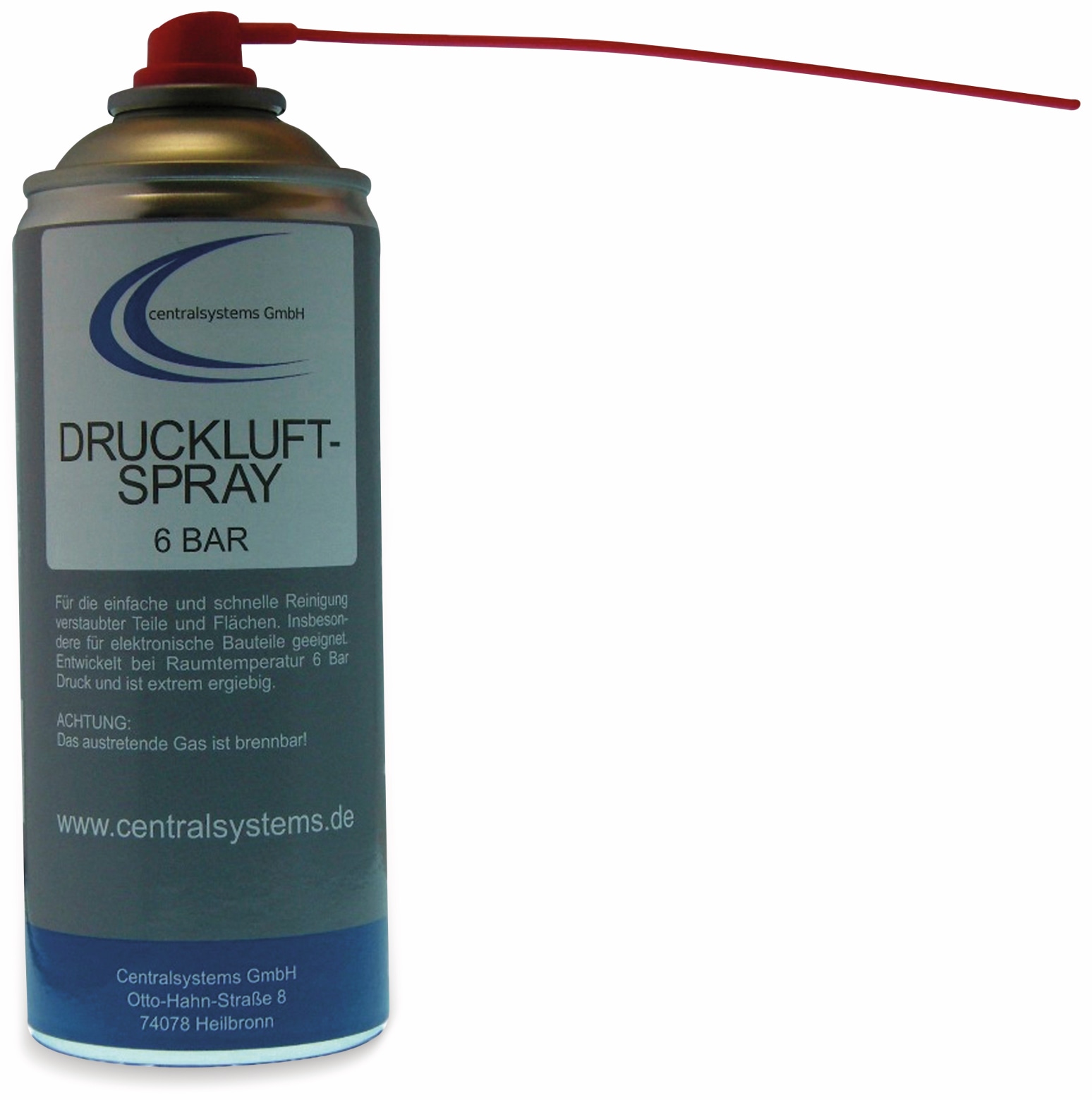 CENTRALSYSTEMS Spray, Druckluft, 400ml Spray, Druckluft, Centralsystems, 400ml