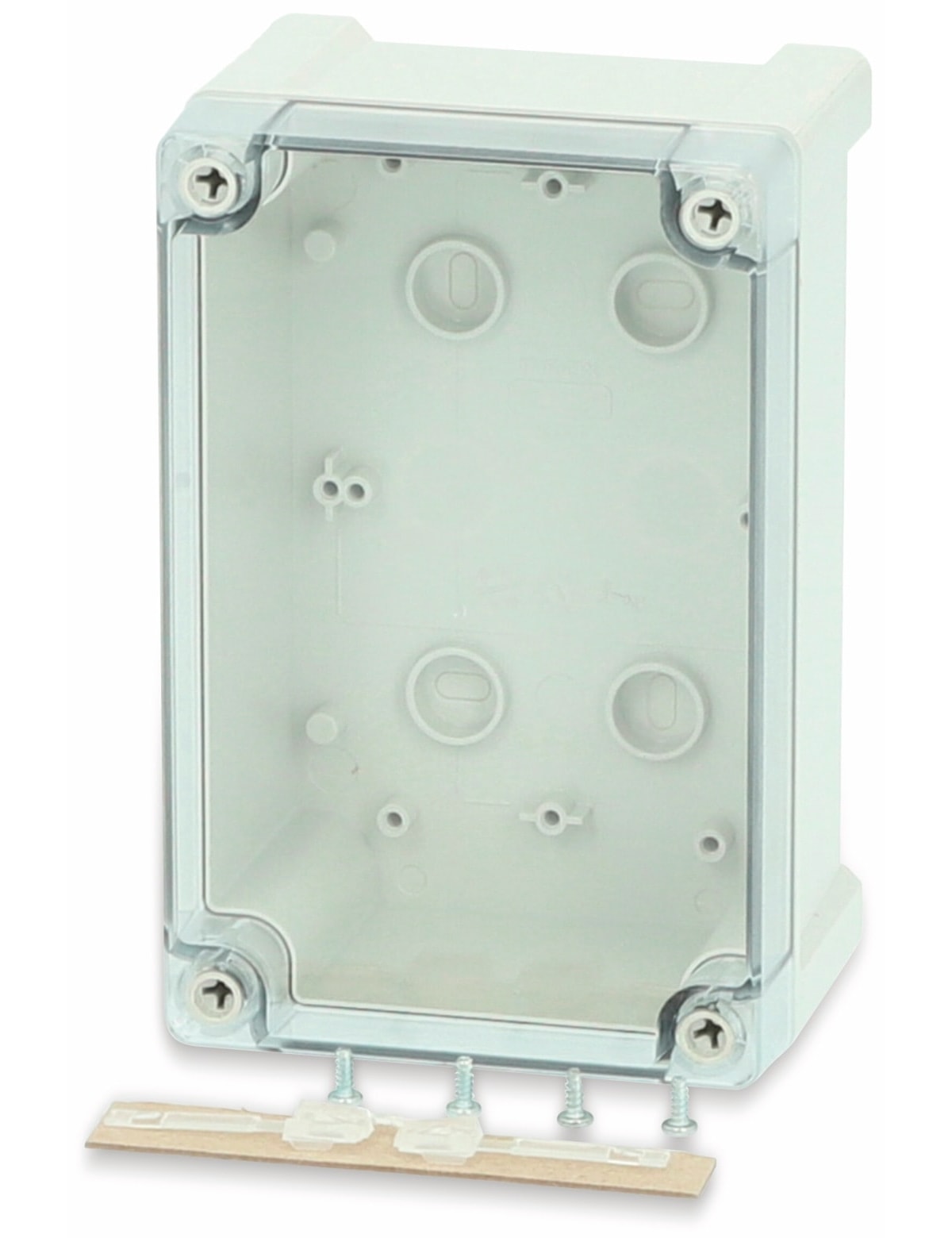FIBOX Gehäuse, Tempo TPC 191209T, 187x122x90, PC Gehäuse,Scharnier,transparenter Deckel