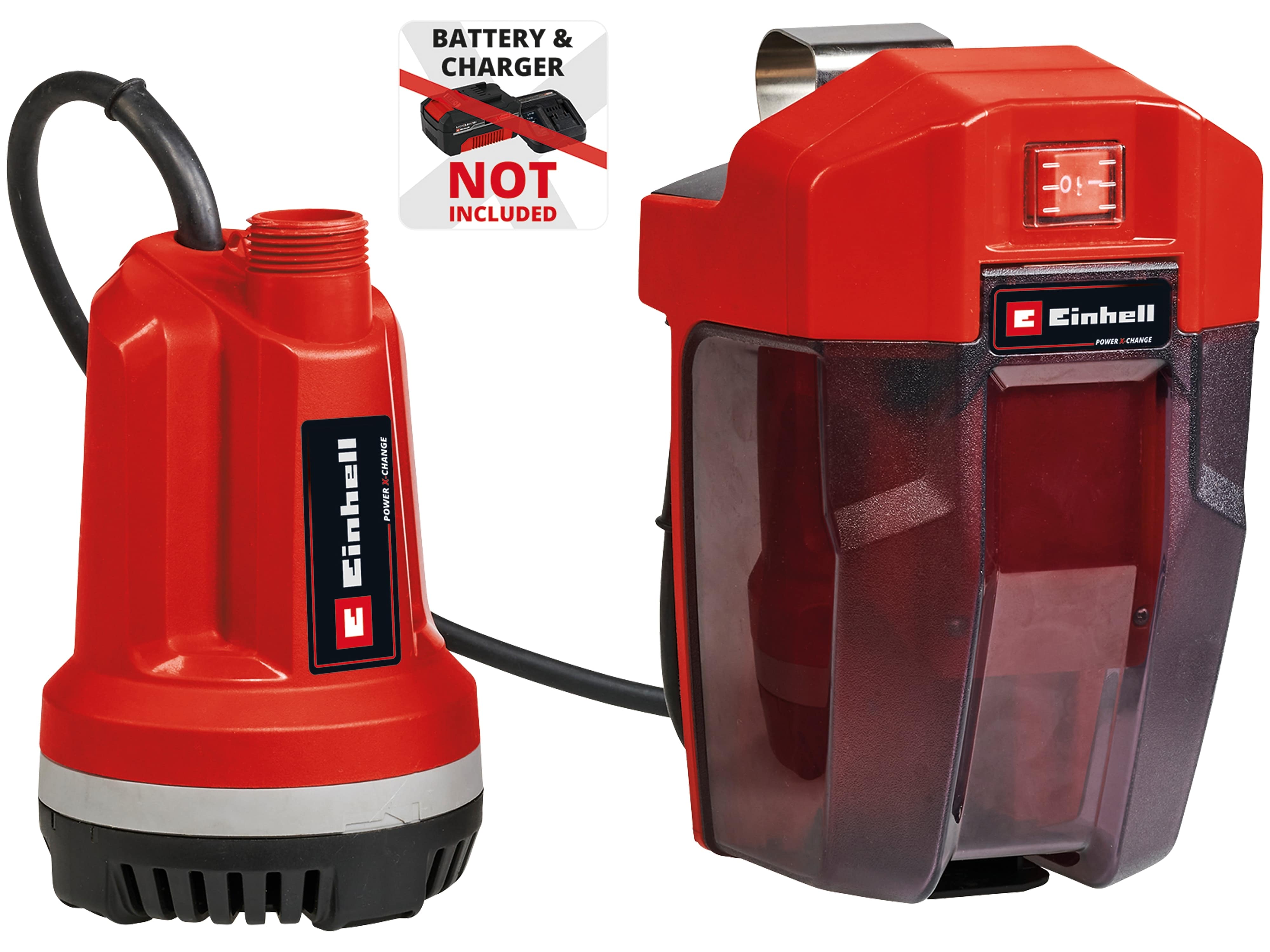 EINHELL Akku-Klarwasserpumpe GE-PP 18 RB Li - Solo EINHELL Akku-Klarwasserpumpe GE-PP 18 RB Li - Solo