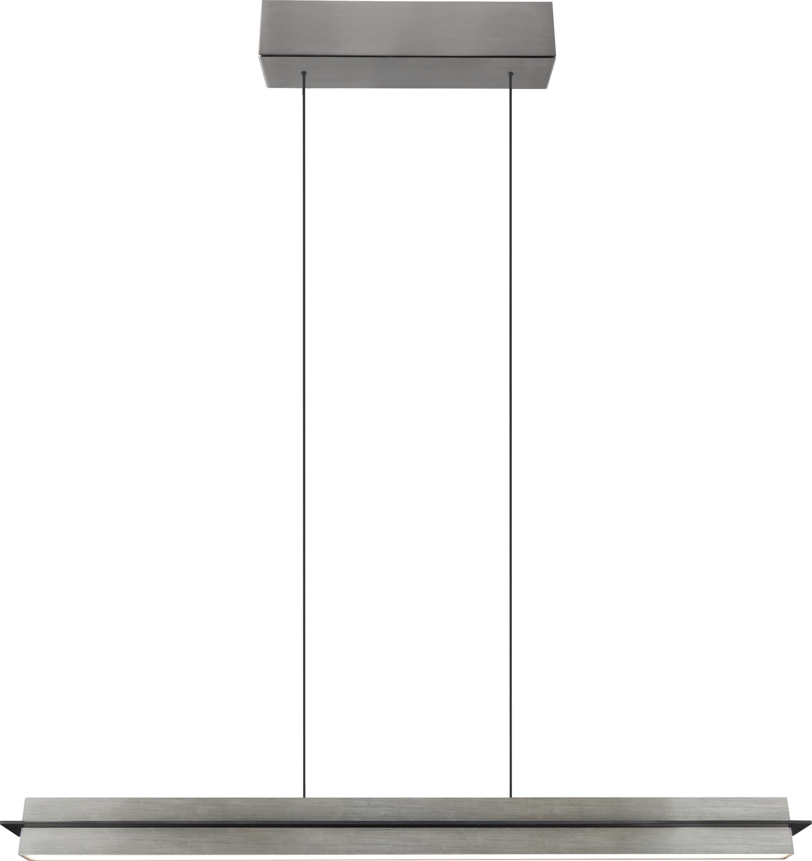 TRIO LED-Pendelleuchte EMERSON 346710107, 22 W, 2500 lm, nickel