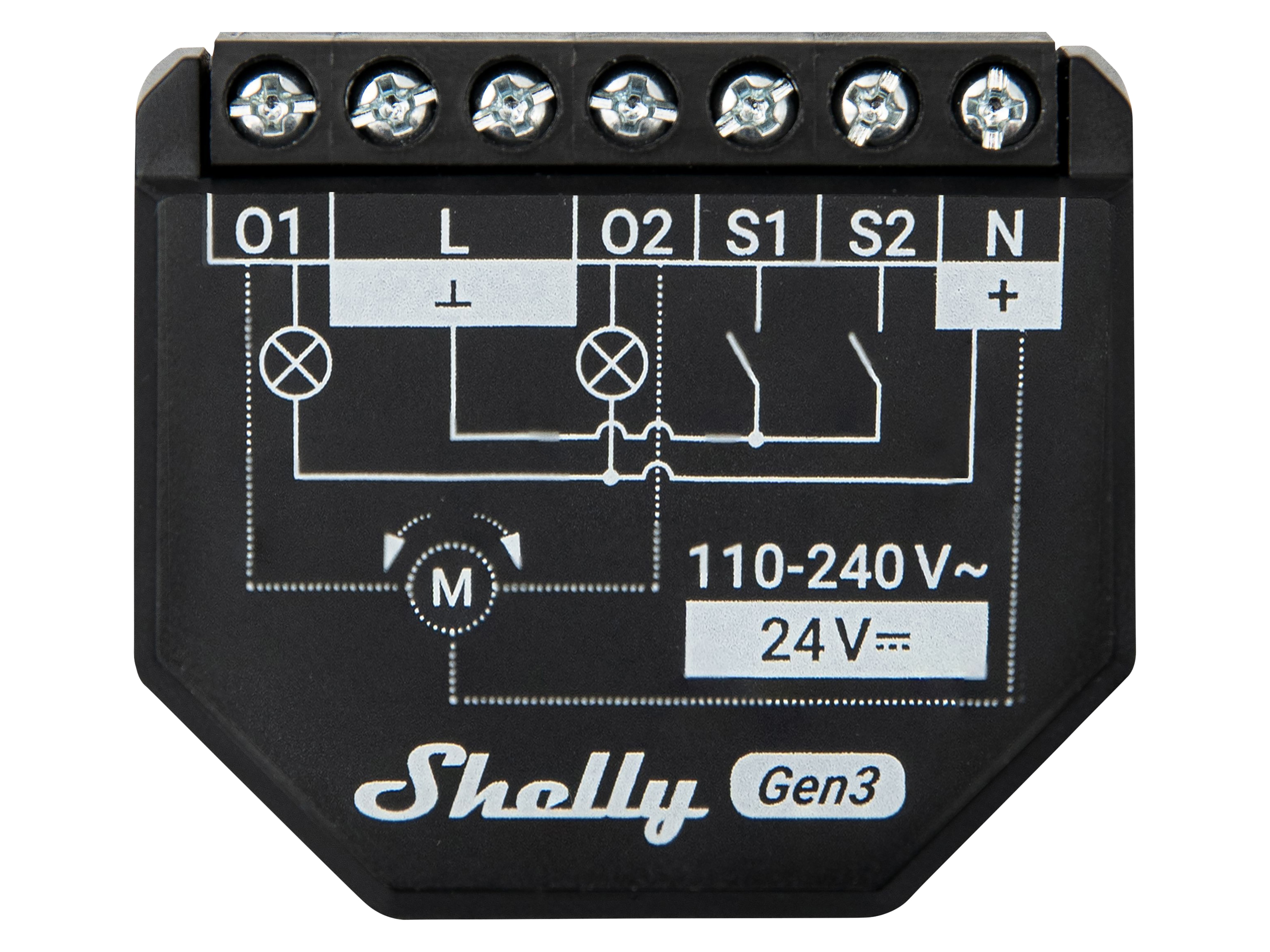 SHELLY WLAN-Schaltaktor 2PM Gen3, 2 Kanal, Bluetooth SHELLY WLAN-Schaltaktor 2PM Gen3, 2 Kanal, Bluetooth
