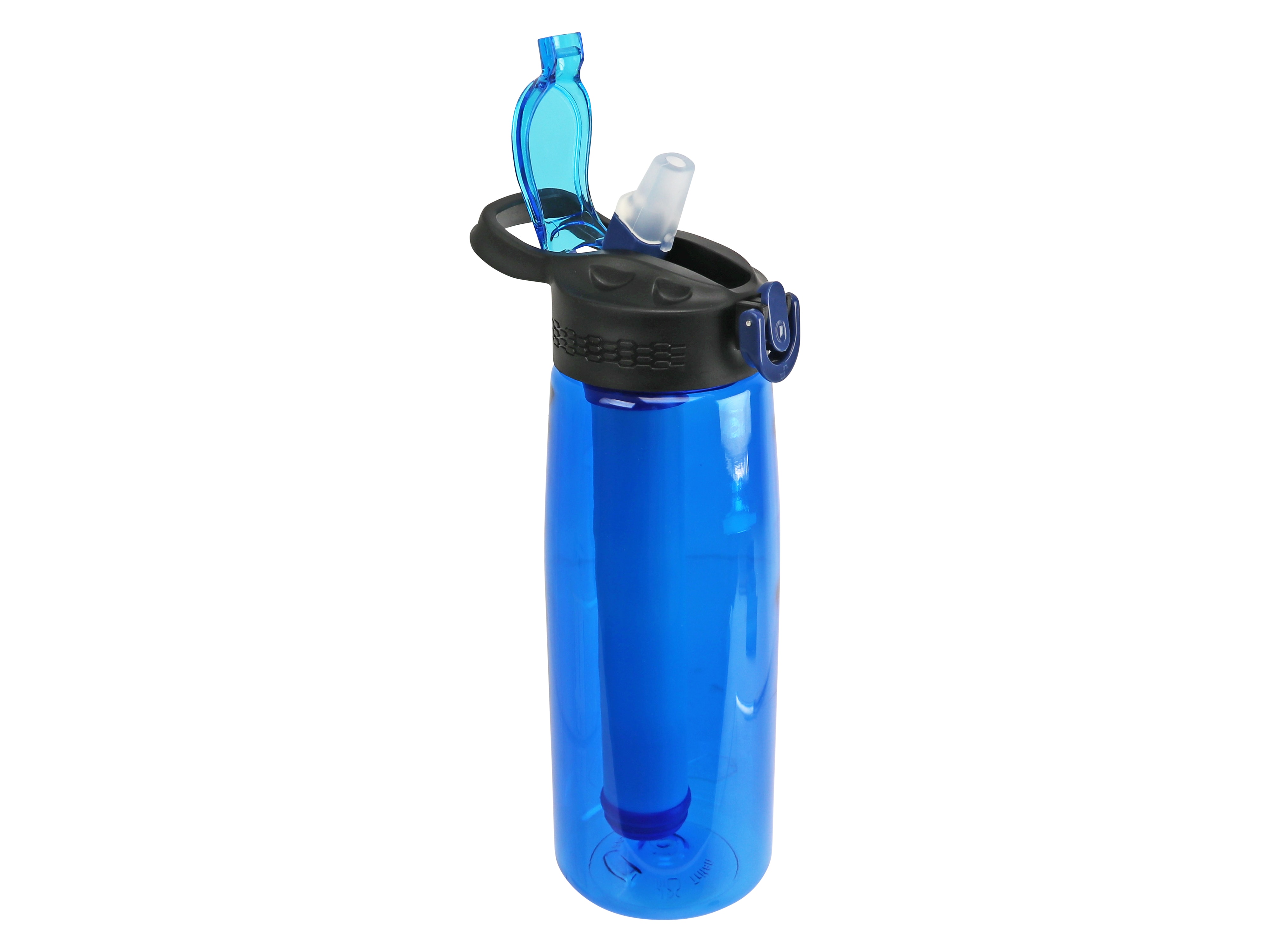 Wasserfilterflasche Tritan, 650ml, blau Wasserfilterflasche Tritan, 650ml, blau