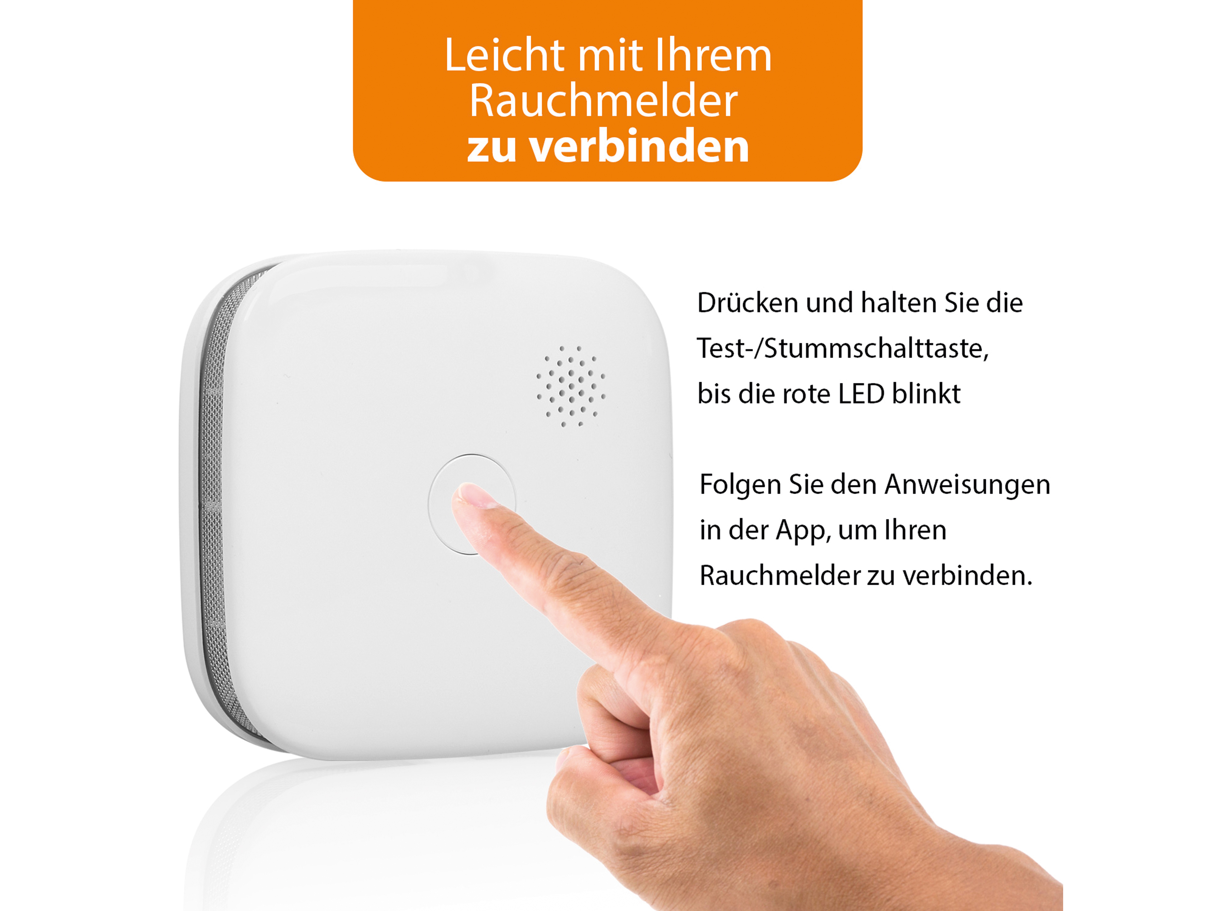 SMARTWARES Rauchmelder FSM-126, WLAN SMARTWARES Rauchmelder FSM-126, WLAN