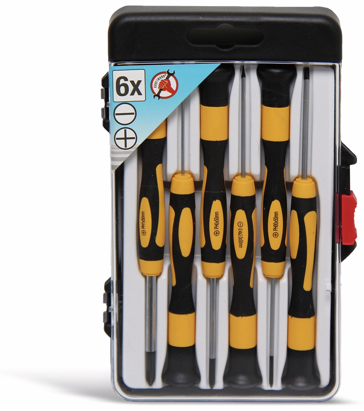 BGS TECHNIC Feinmechaniker-Schraubendreher-Satz, DYT 35807, Kreuz/Schlitz, 6-teilig BGS TECHNIC Feinmechaniker-Schraubendreher-Satz, DYT 35807, Kreuz/Schlitz, 6-teilig