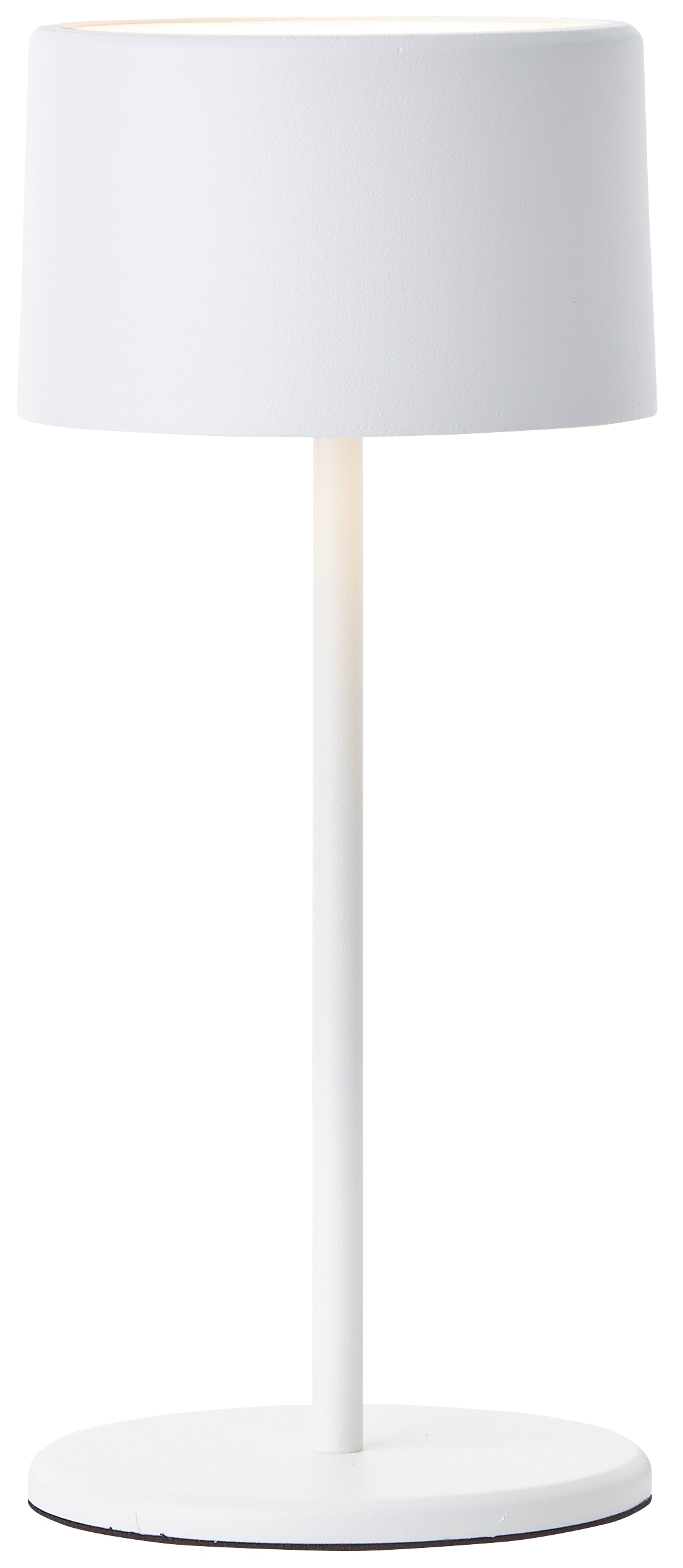 BRILLIANT LED-Akku-Tischleuchte Helio, 2 W, 210 lm, 3000 K, Metall, weiß
