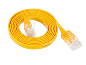S-IMPULS CAT.6 Patchkabel, slim, 3 m, gelb S-IMPULS CAT.6 Patchkabel, slim, 3 m, gelb