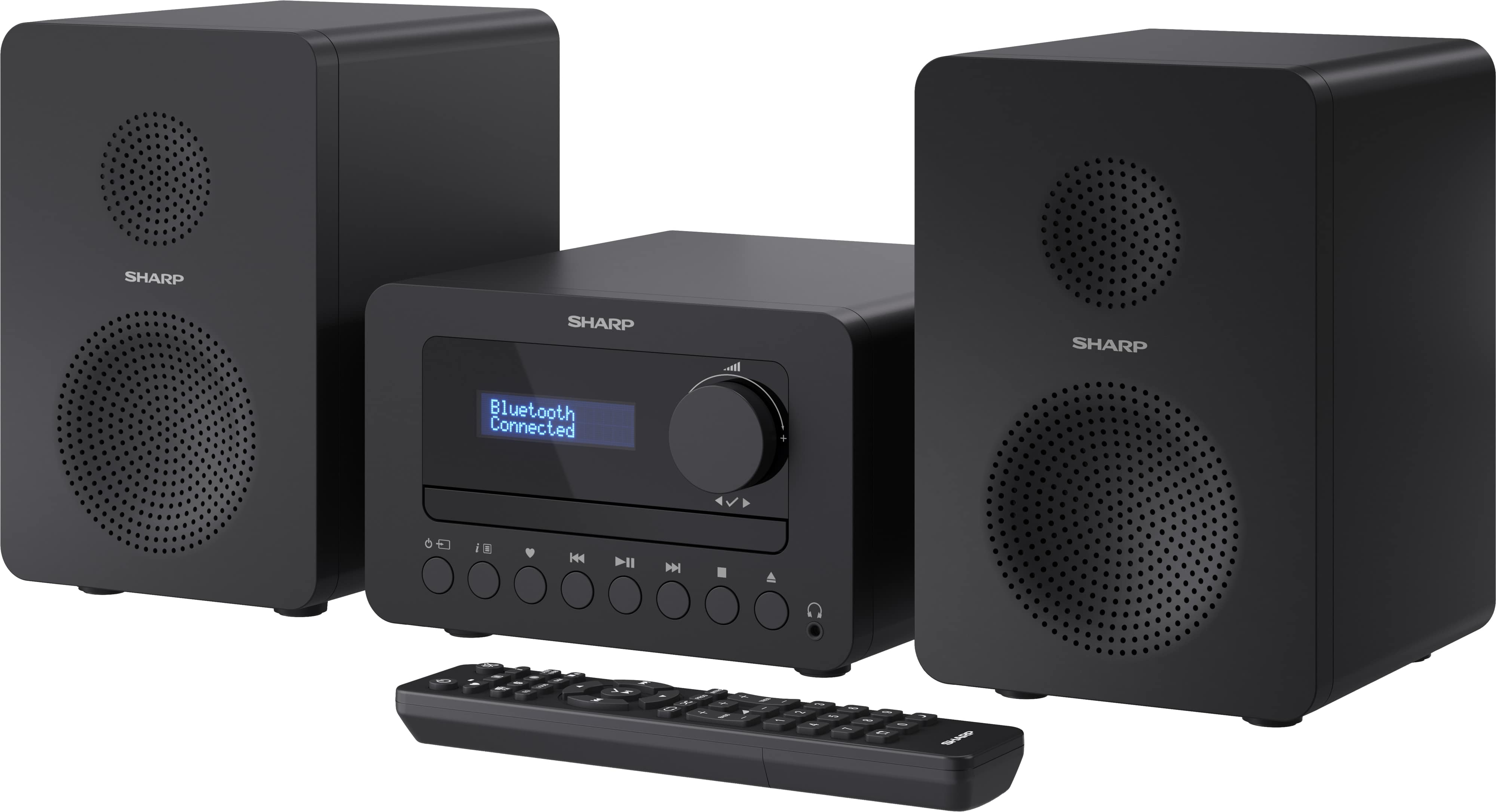 SHARP HiFi-Anlage XL-B520D, schwarz, DAB+, Bluetooth, MP3, CD-Laufwerk SHARP HiFi-Anlage XL-B520D, schwarz, DAB+, Bluetooth, MP3, CD-Laufwerk