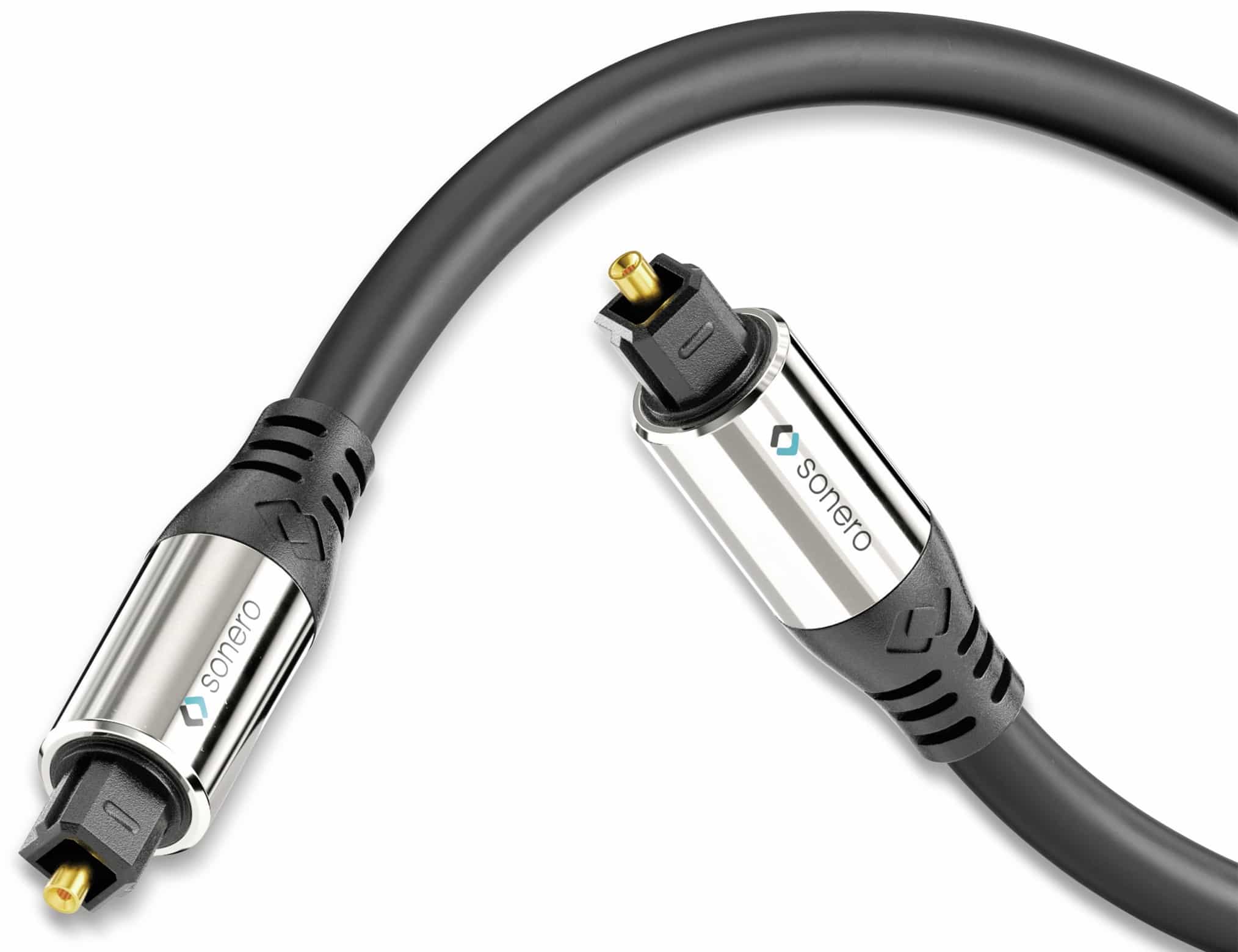 SONERO Lichtleiter-Kabel, 1,5 m, schwarz SONERO Lichtleiter-Kabel, 1,5 m, schwarz