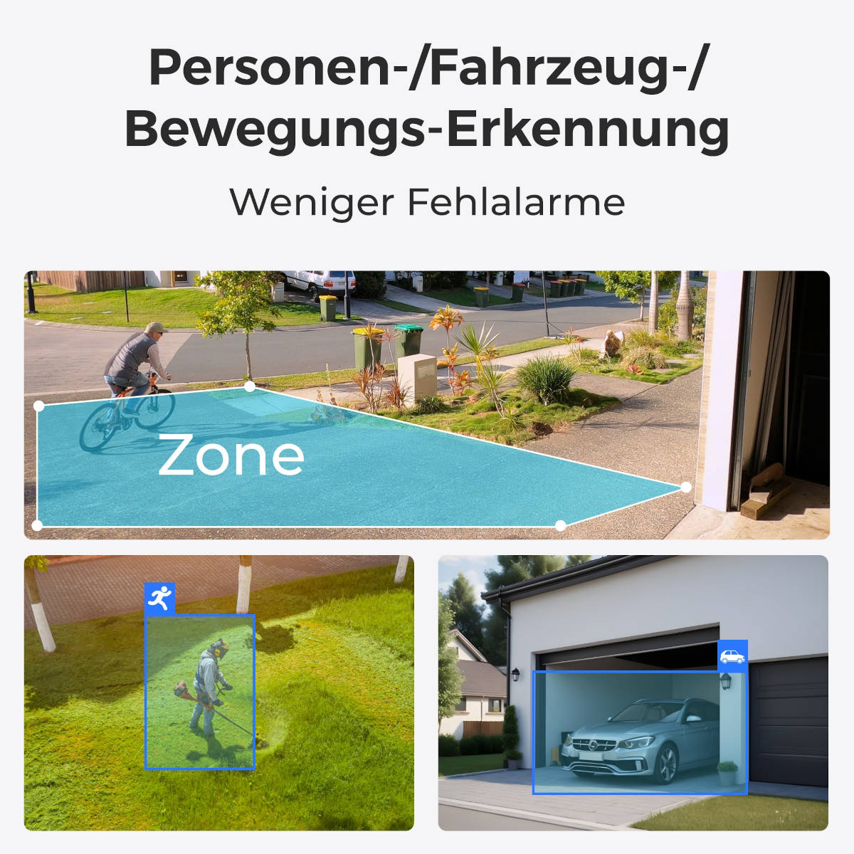 REOLINK Überwachungskamera P320, außen, weiß