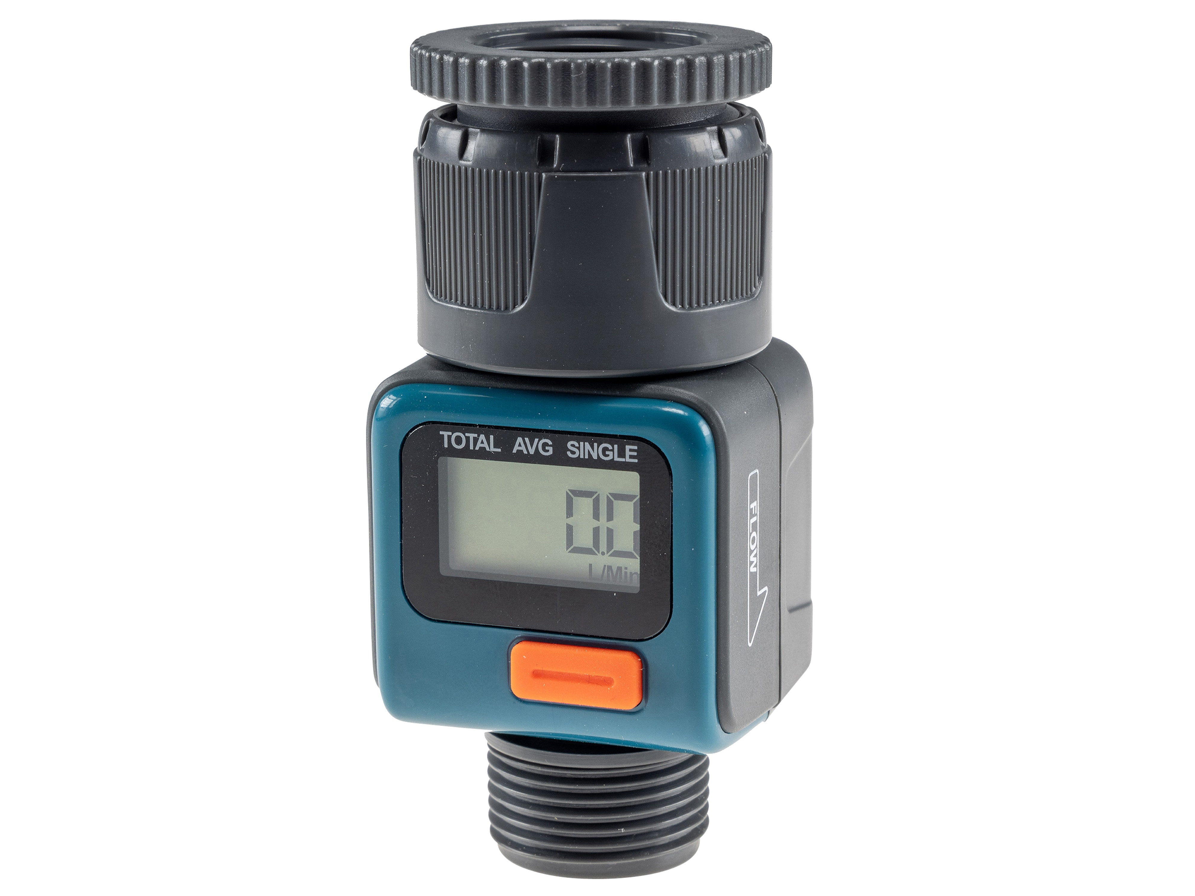 CHILITEC Digitaler Wasserzähler CT-WZ4, mit Adapter 1" u. 3/4" CHILITEC Digitaler Wasserzähler CT-WZ4, mit Adapter 1" u. 3/4"