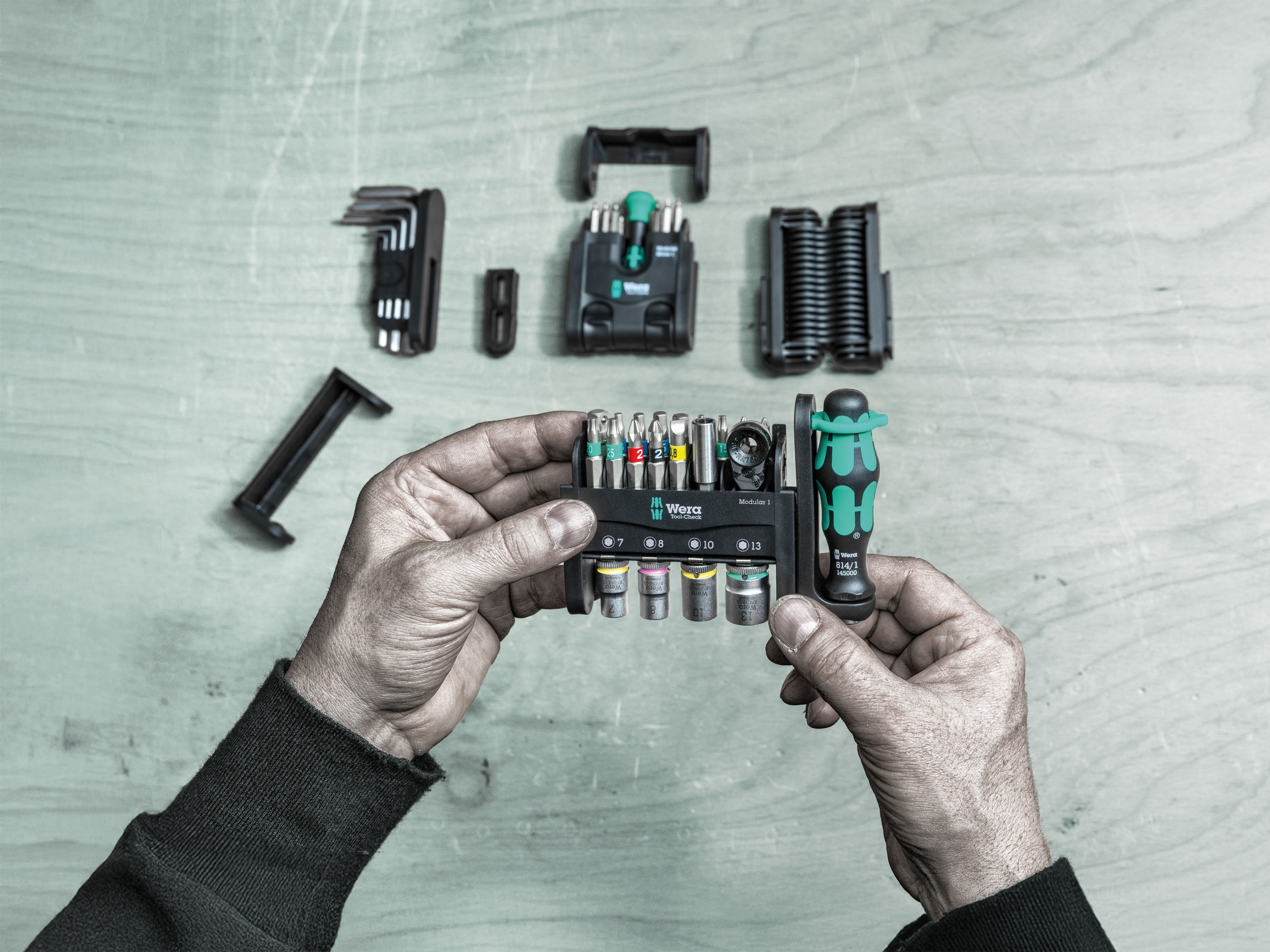 WERA Bit-Set, Tool-Check Modular 1, 05049000001, 21-teilig WERA Bit-Set, Tool-Check Modular 1, 05049000001, 21-teilig