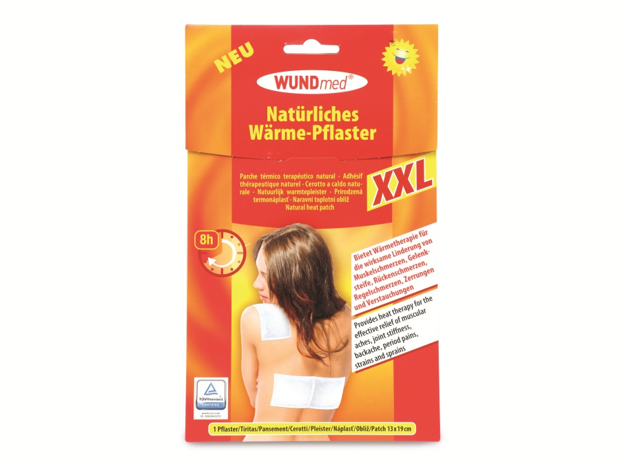 WUNDMED Wärme-Pflaster XXL, 19x13 cm WUNDMED Wärme-Pflaster XXL, 19x13 cm