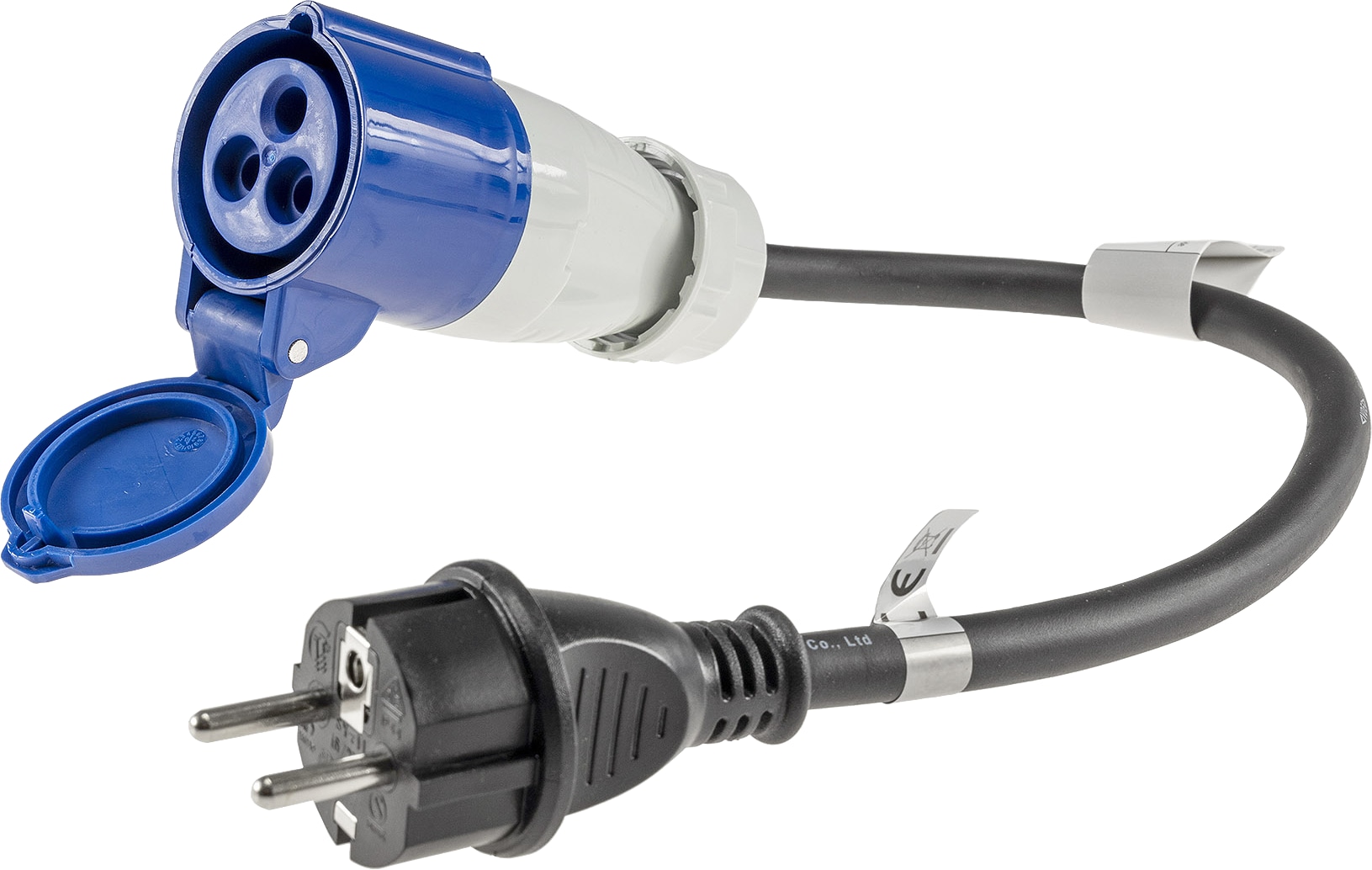 CHILITEC CEE-Adapter 22851, 0,35 m, CEE auf Schutzkontaktstecker CHILITEC CEE-Adapter 22851, 0,35 m, CEE auf Schutzkontaktstecker