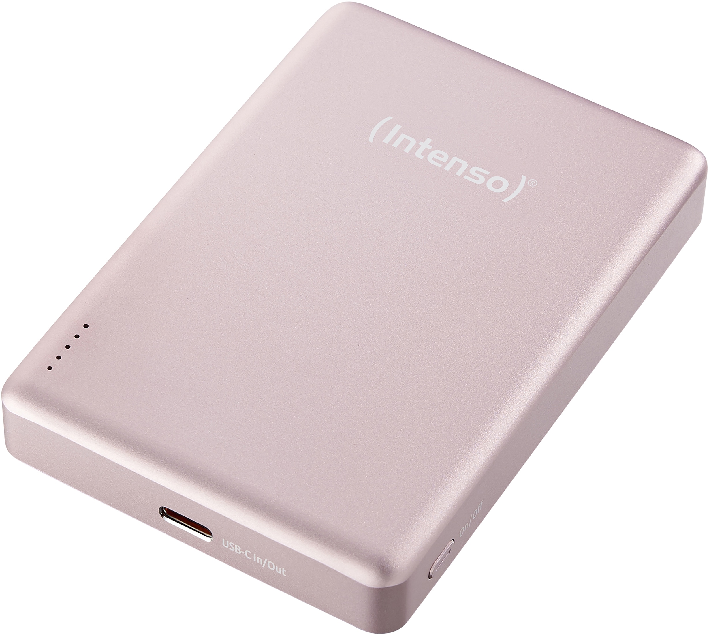 INTENSO Powerbank Magnetic Wireless, MW 10000, rose