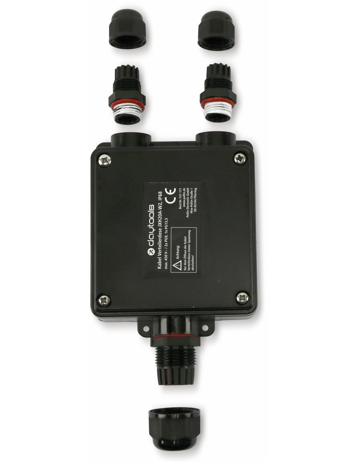 DAYTOOLS Kabel Verteilerdose JXH20A-W2, IP68, 450 V~ DAYTOOLS Kabel Verteilerdose JXH20A-W2, IP68, 450 V~
