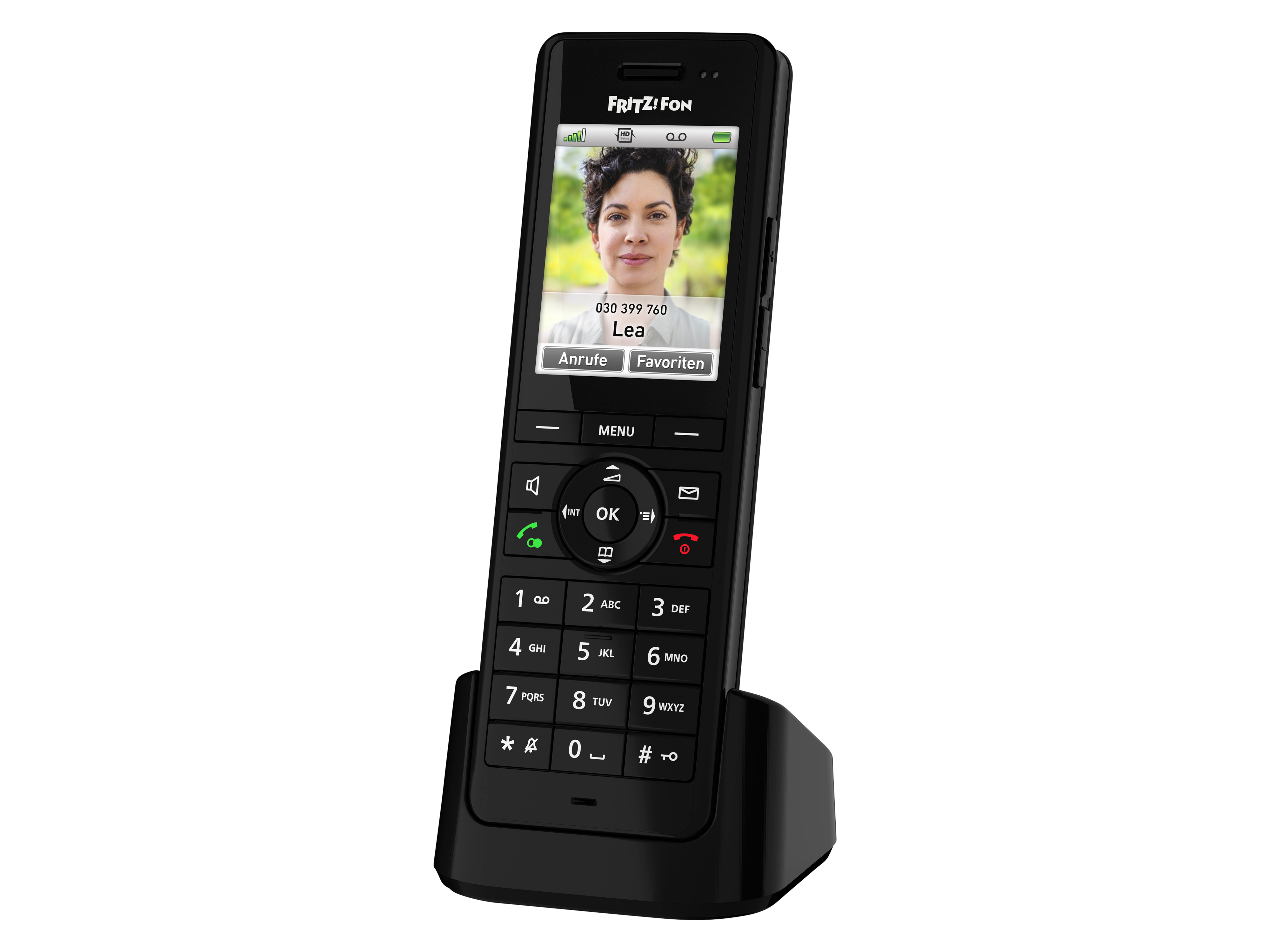 AVM FRITZ!Fon Dect-Telefon X6 schwarz AVM FRITZ!Fon Dect-Telefon X6 schwarz