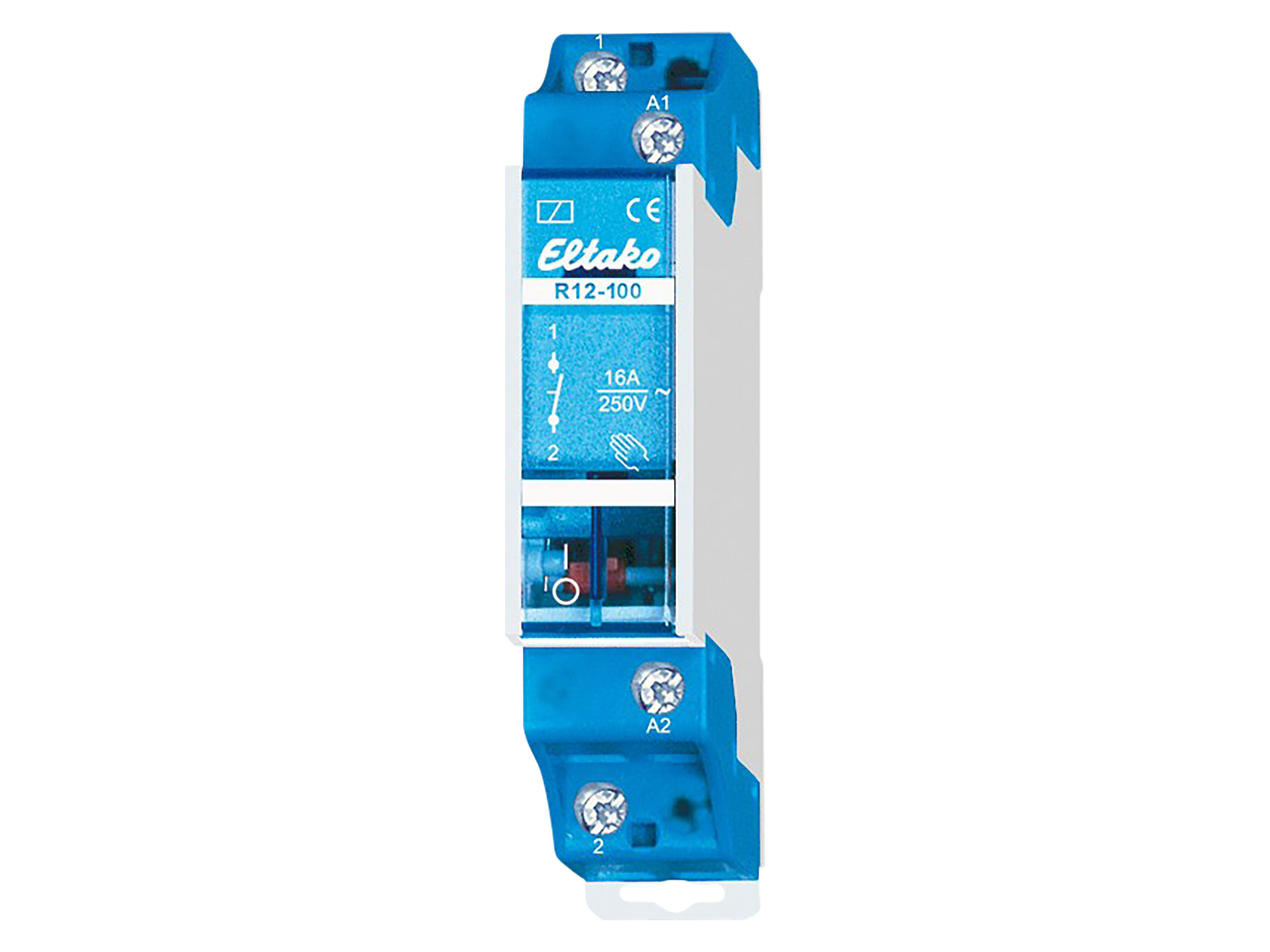 ELTAKO Schaltrelais R12-100-12V, 16A, 1 Schließer ELTAKO Schaltrelais R12-100-12V, 16A, 1 Schließer