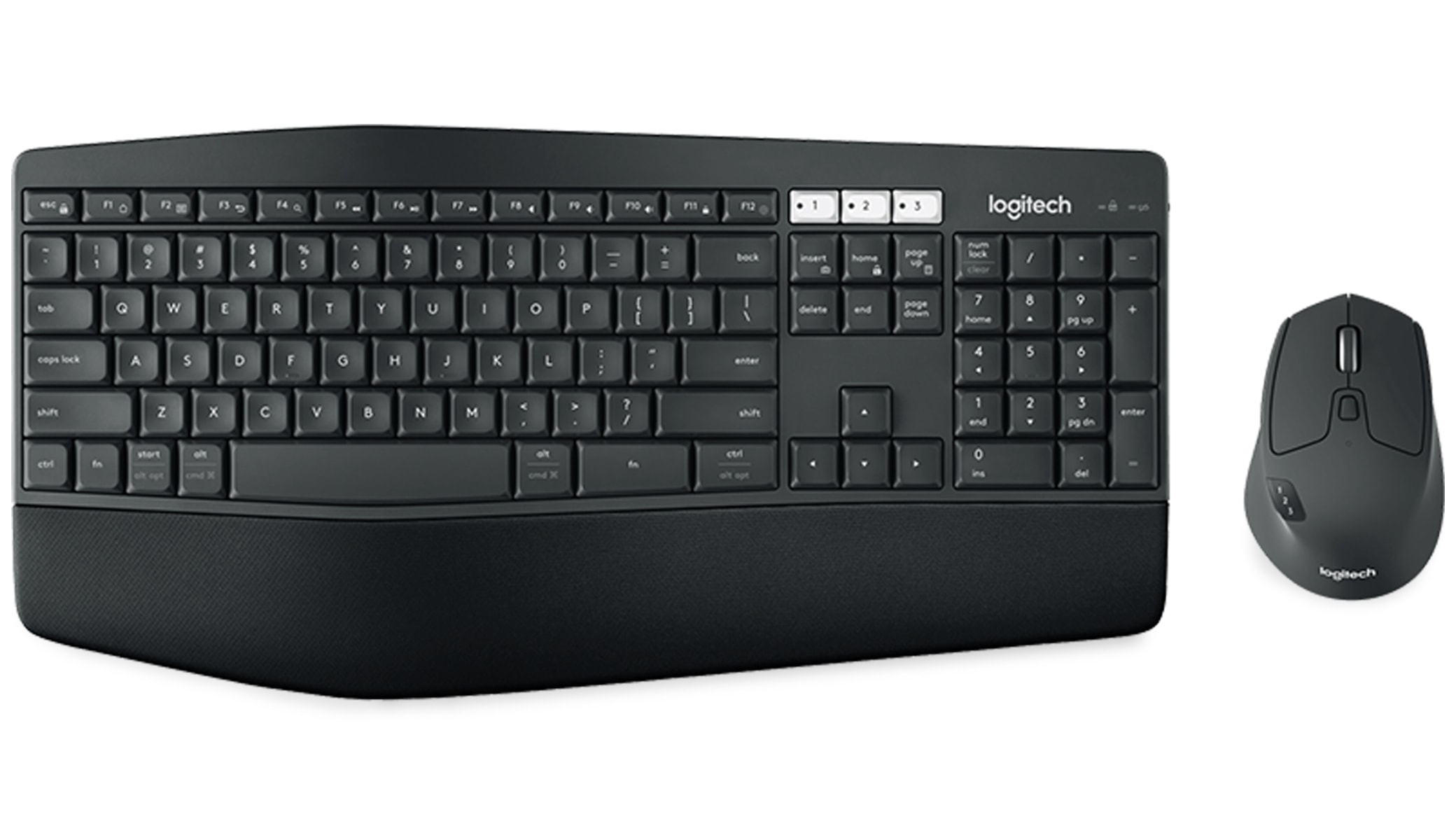LOGITECH Funk-Tastatur- und Maus-Set MK850, Unifying, 1000 dpi LOGITECH Funk-Tastatur- und Maus-Set MK850, Unifying, 1000 dpi