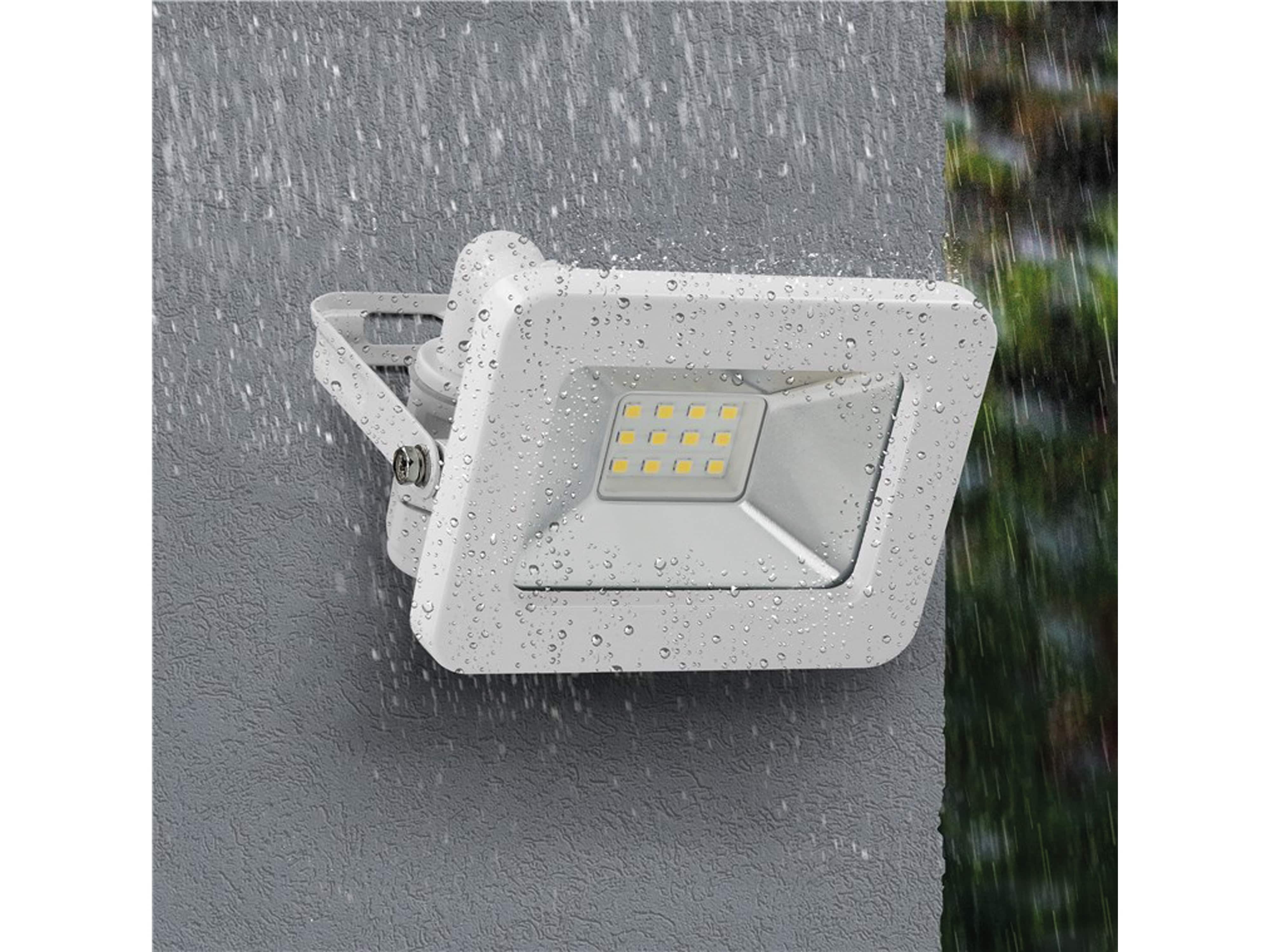GOOBAY LED-Fluter, 10W, 850lm, 4000K, weiß GOOBAY LED-Fluter, 10W, 850lm, 4000K, weiß