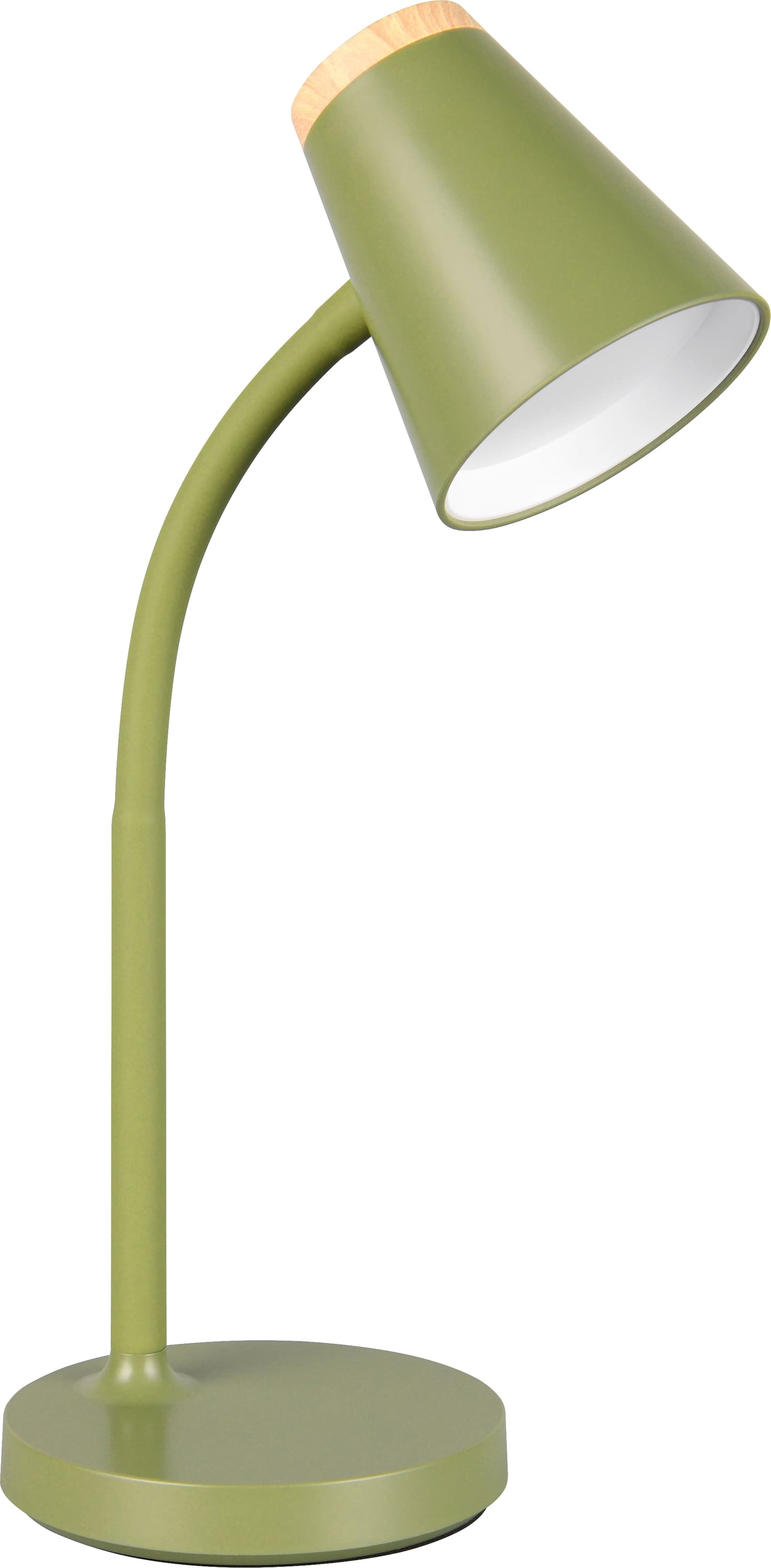 REALITY LED-Tischleuchte PONGO, R55831115, 4,5W, 500lm, 3000K, grün REALITY LED-Tischleuchte PONGO, R55831115, 4,5W, 500lm, 3000K, grün