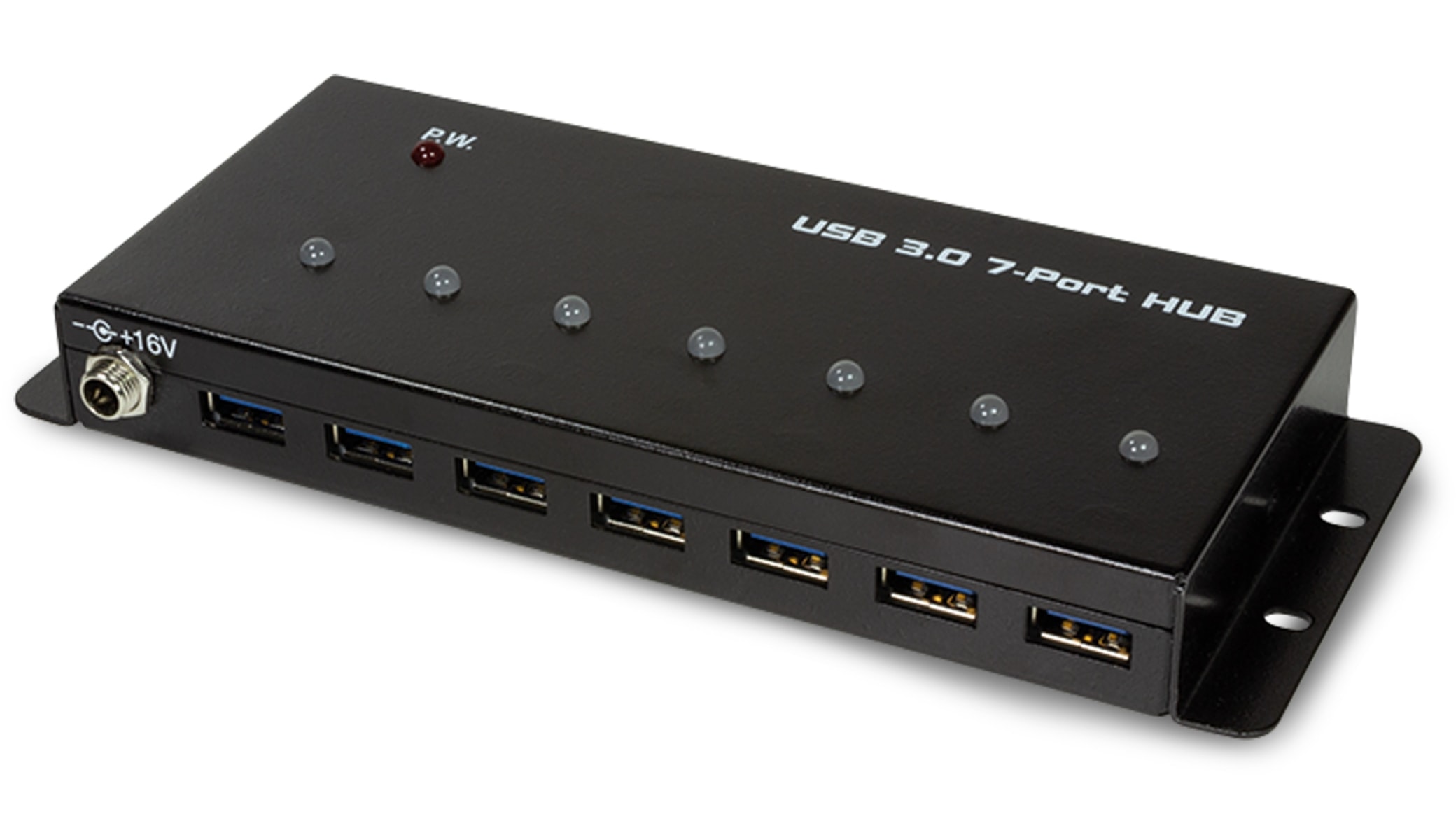 LOGILINK USB3.0 Industrie-Hub UA0317, 7-port, 7x USB-A LOGILINK USB3.0 Industrie-Hub UA0317, 7-port, 7x USB-A