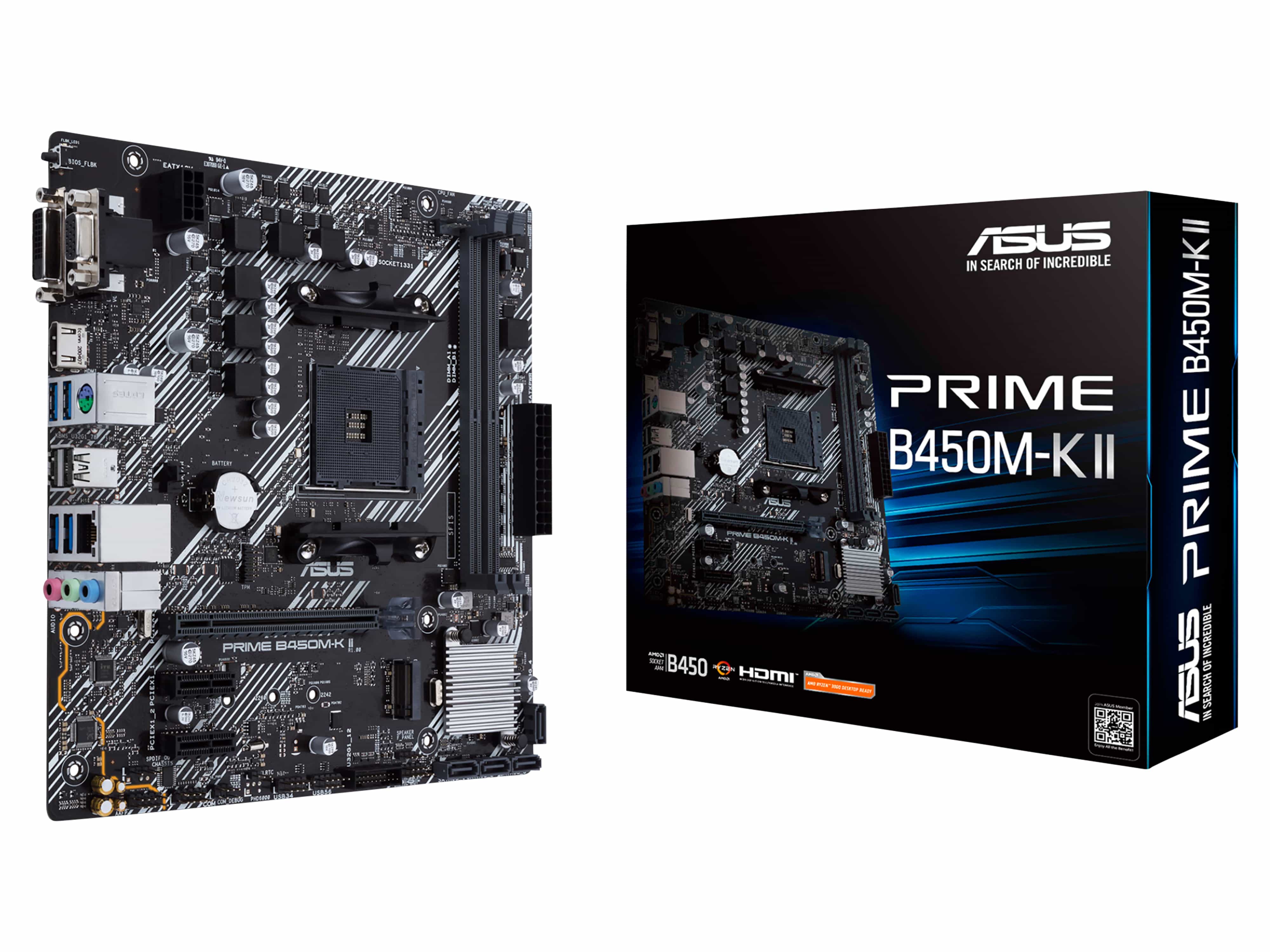 ASUS Mainboard B450M-K II ASUS Mainboard B450M-K II