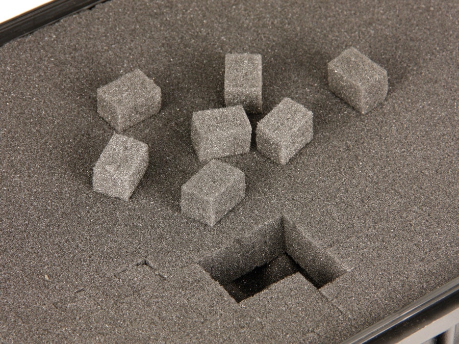 Kunststoff-Gerätekoffer, 210x167x90 mm, schwarz Kunststoff-Gerätekoffer, 210x167x90 mm, schwarz