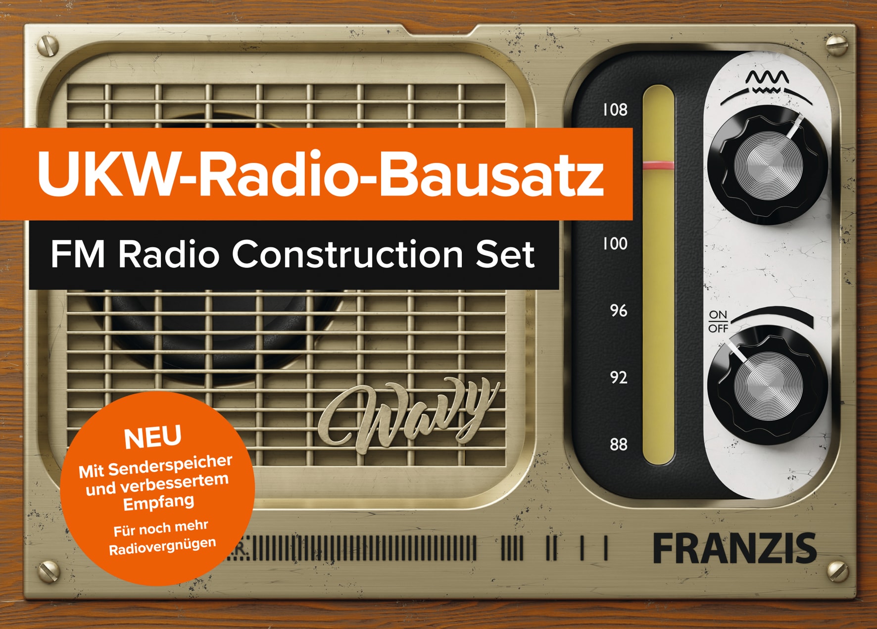 FRANZIS UKW-Radio zum Stecken 67226 Retro Radio ab 14 Jahre FRANZIS UKW-Radio zum Stecken 67226 Retro Radio ab 14 Jahre