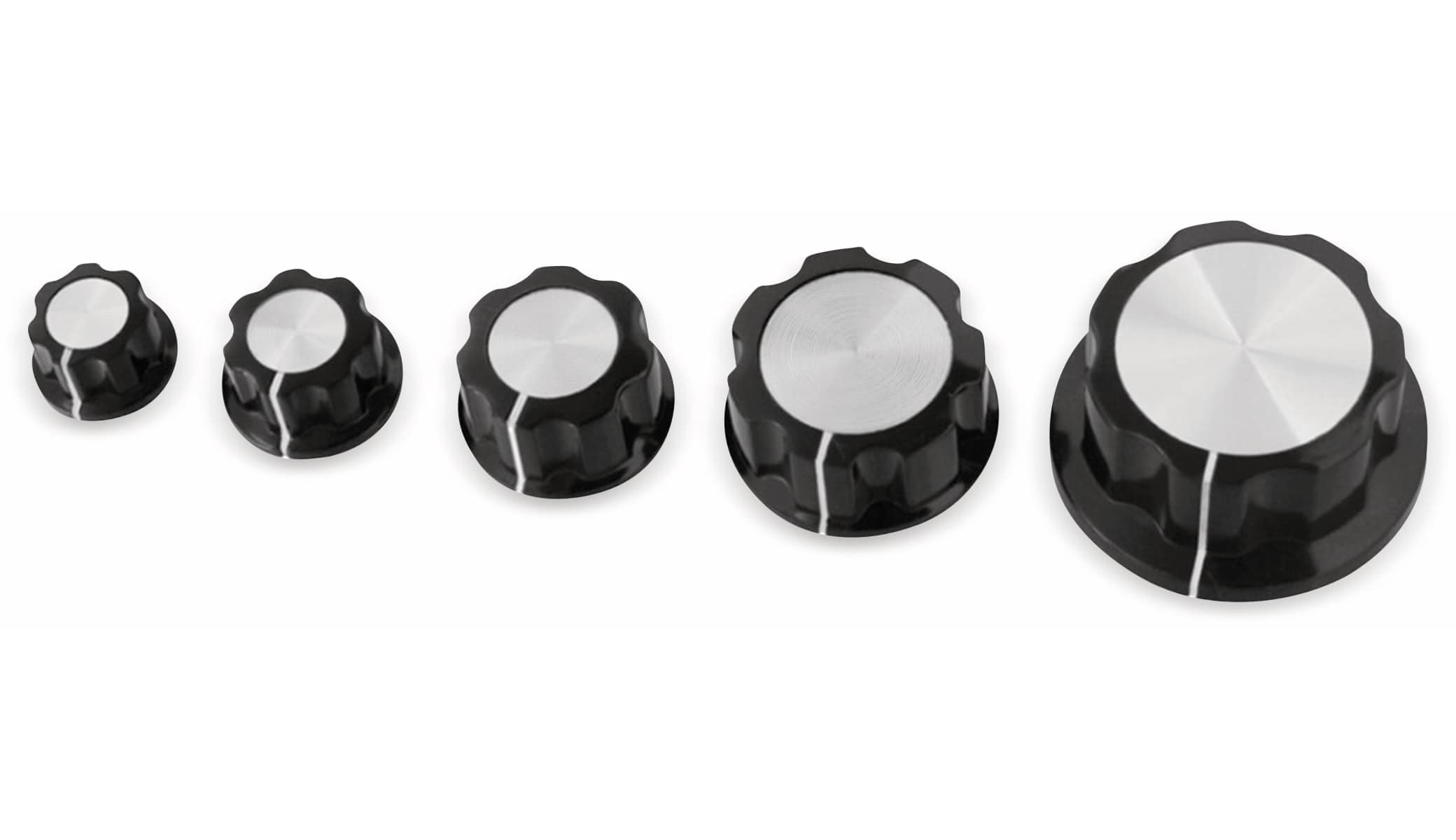 Drehknopf, 27x15 mm, Achse Ø4 mm Drehknopf, 27x15 mm, Achse Ø4 mm