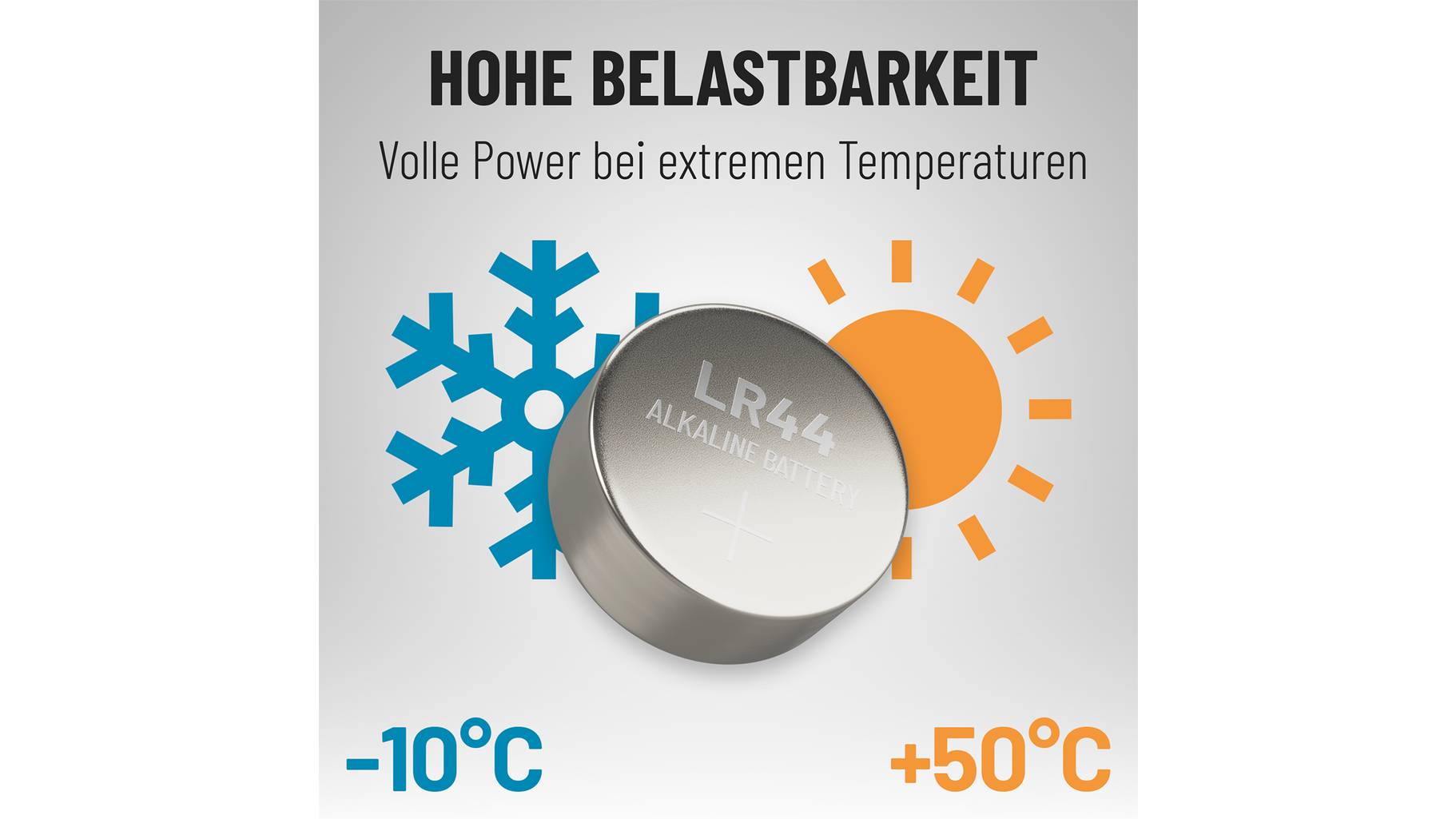 ABSINA Knopfzellen-Set AG13 / LR44, 10-teilig ABSINA Knopfzellen-Set AG13 / LR44, 10-teilig
