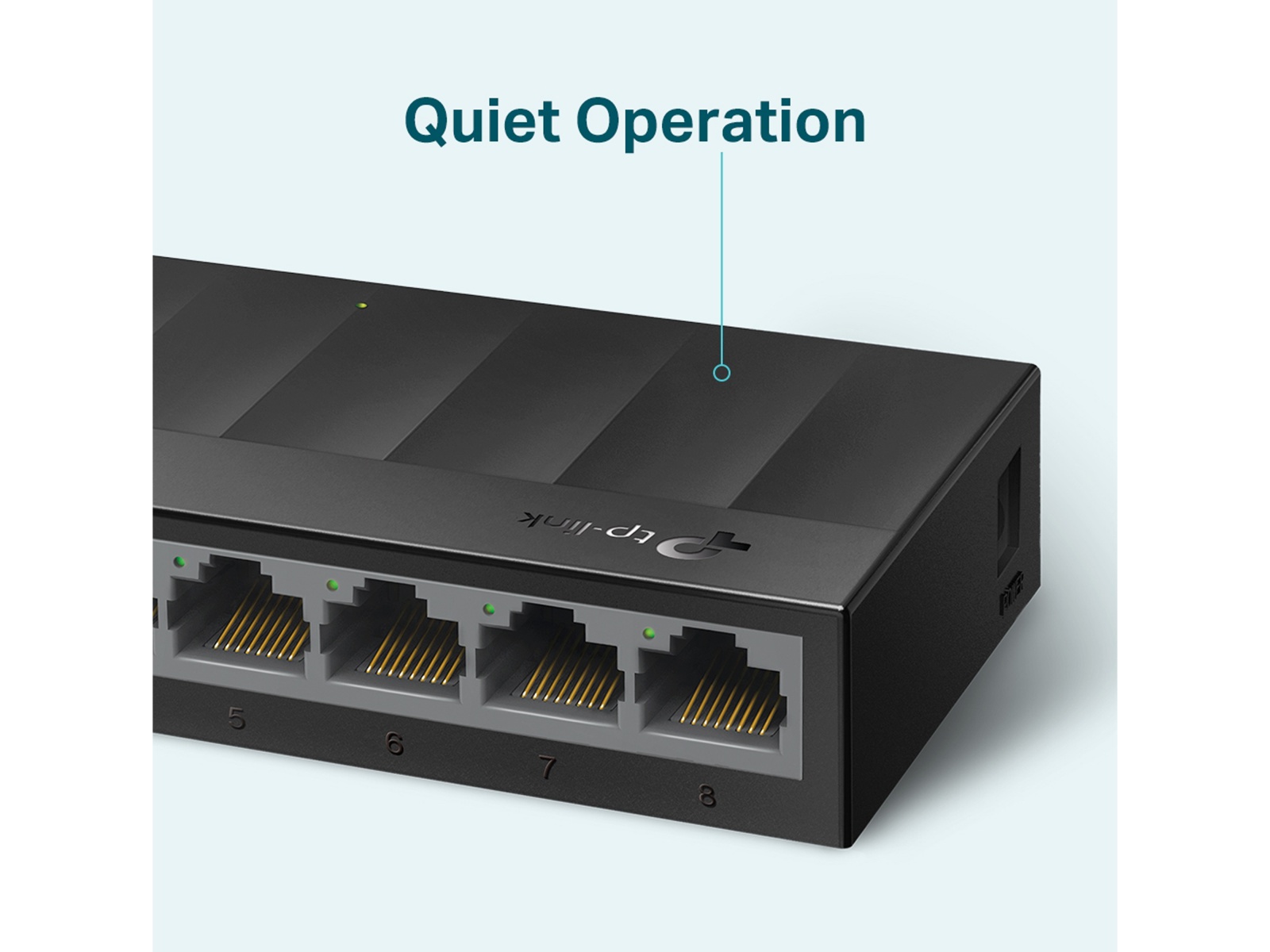 TP-LINK LiteWave Switch LS1008G, Gigabit, unmanaged, 8-port, Kunststoff TP-LINK LiteWave Switch LS1008G, Gigabit, unmanaged, 8-port, Kunststoff