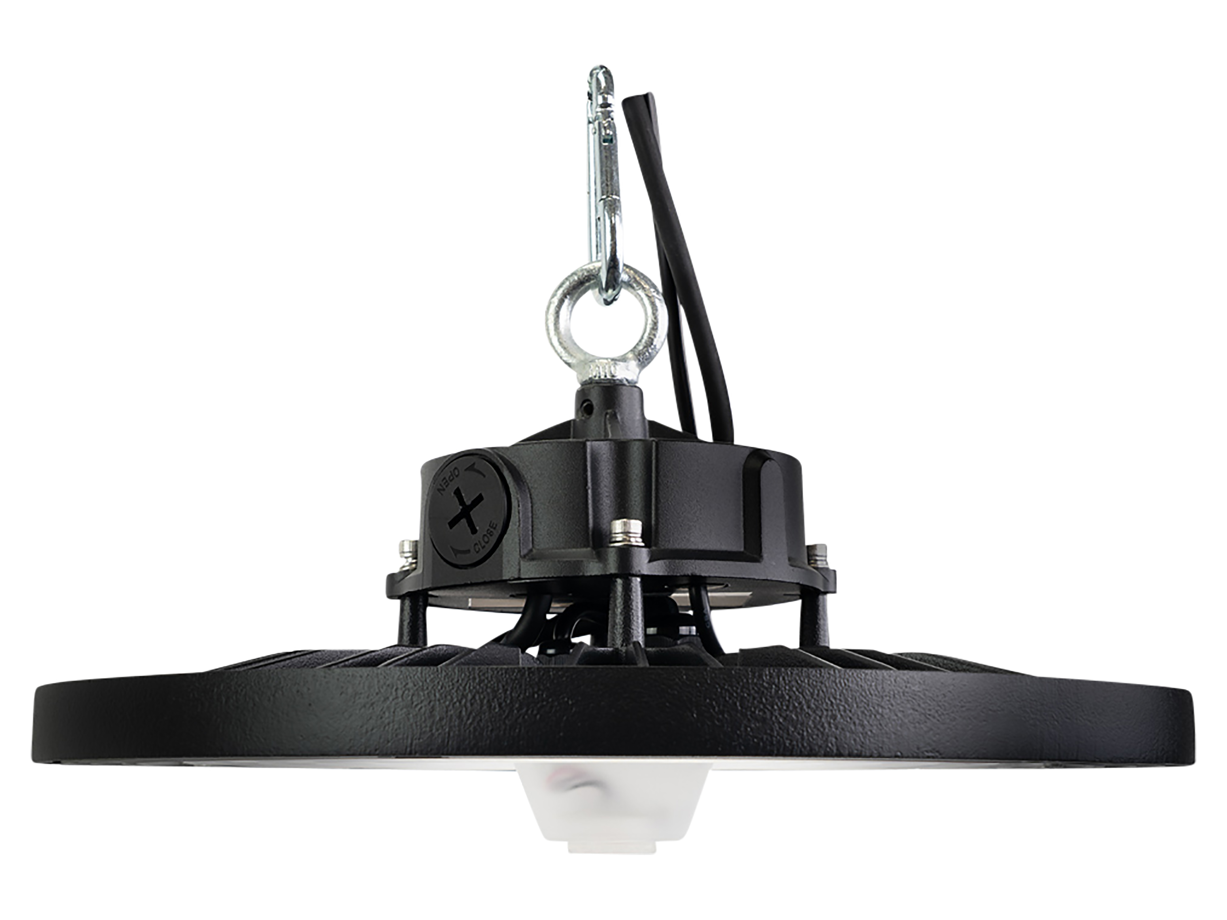 ENOVALITE LED-HighBay-Leuchte, UFO, 120...200 W, CCT, EEK: C, 19200...32000 lm, dimmbar, schwarz ENOVALITE LED-HighBay-Leuchte, UFO, 120...200 W, CCT, EEK: C, 19200...32000 lm, dimmbar, schwarz